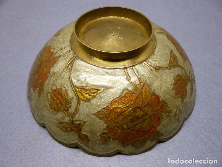 Antig&uuml;edades: 16 cm - Cuenco modernista - esmalte champleve - Foto 5