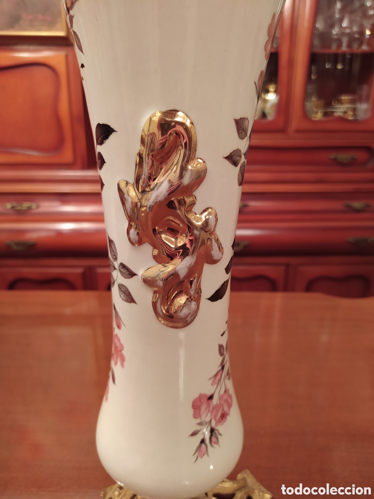 Antig&uuml;edades: Jarr&oacute;n bronce y porcelana - Foto 2