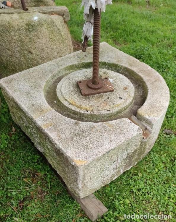 Antig&uuml;edades: Piedra de lagar ideal para fuente // jrsanchezantiques