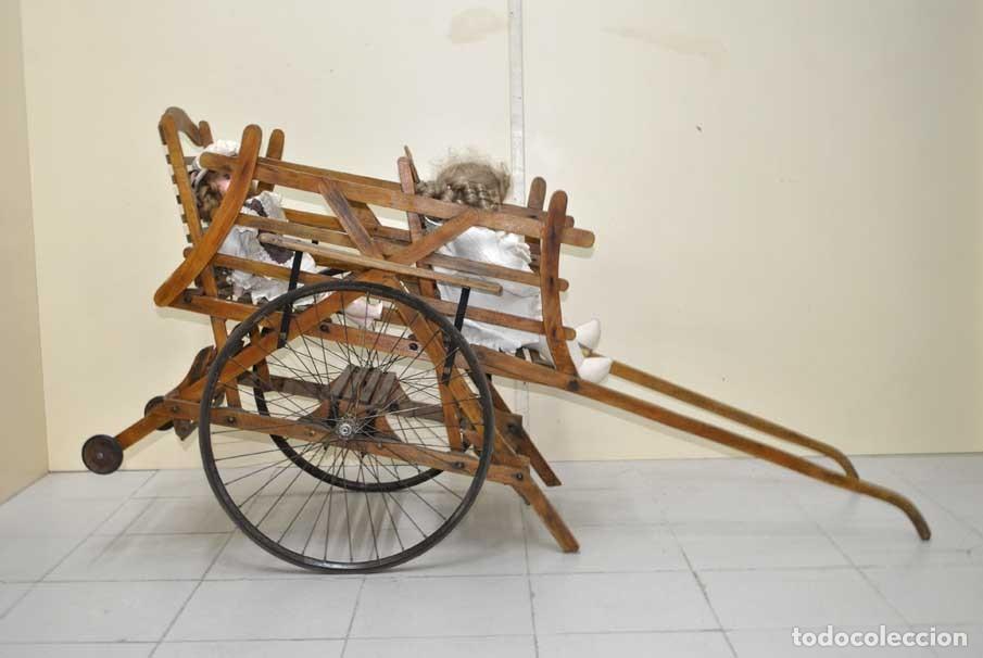Antiques: CARRICOCHE INFANTIL CARRO DE PASEO BEBES