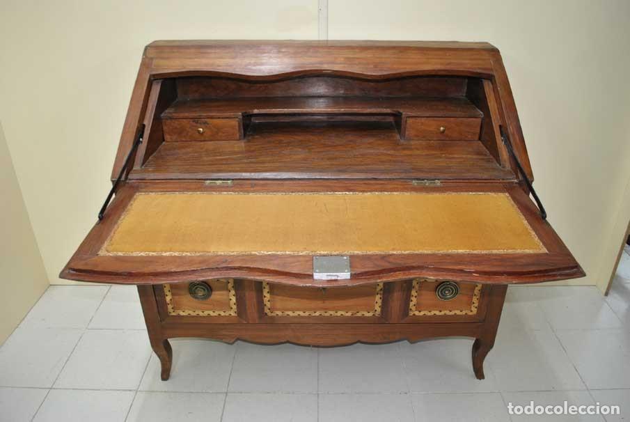 Antig&uuml;edades: C&Oacute;MODA ANTIGUA DE MADERA Y MARQUETER&Iacute;A - Foto 9