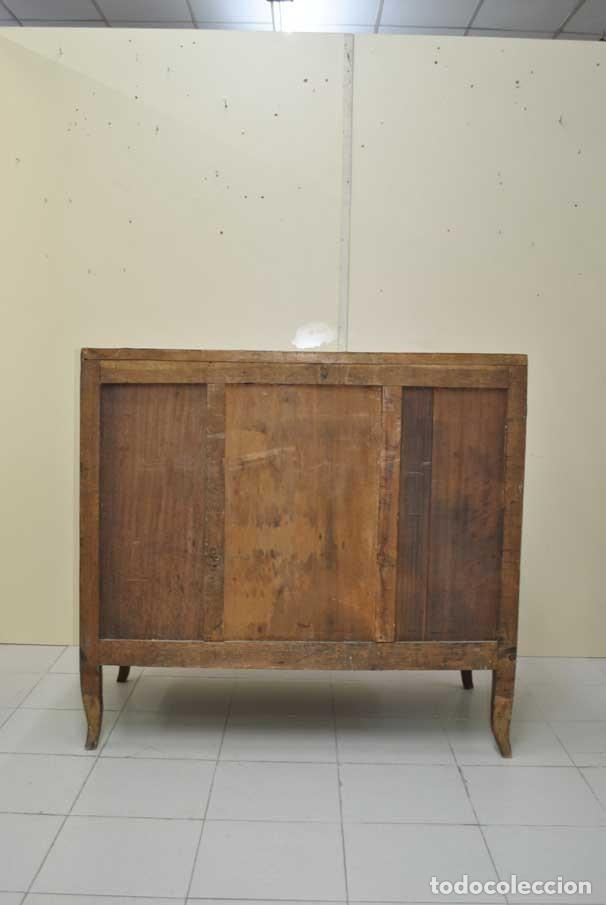 Antig&uuml;edades: C&Oacute;MODA ANTIGUA DE MADERA Y MARQUETER&Iacute;A - Foto 15