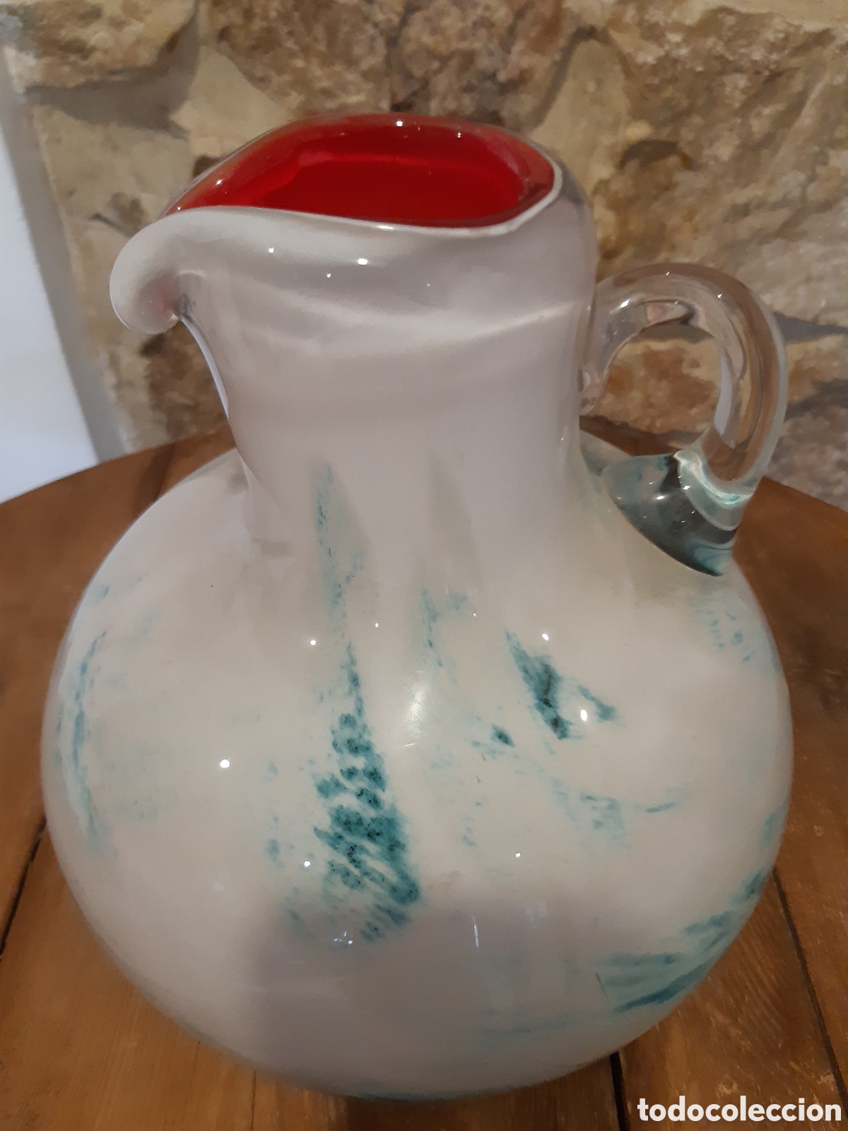 Antig&uuml;edades: JARRON CRISTAL MURANO - Foto 3