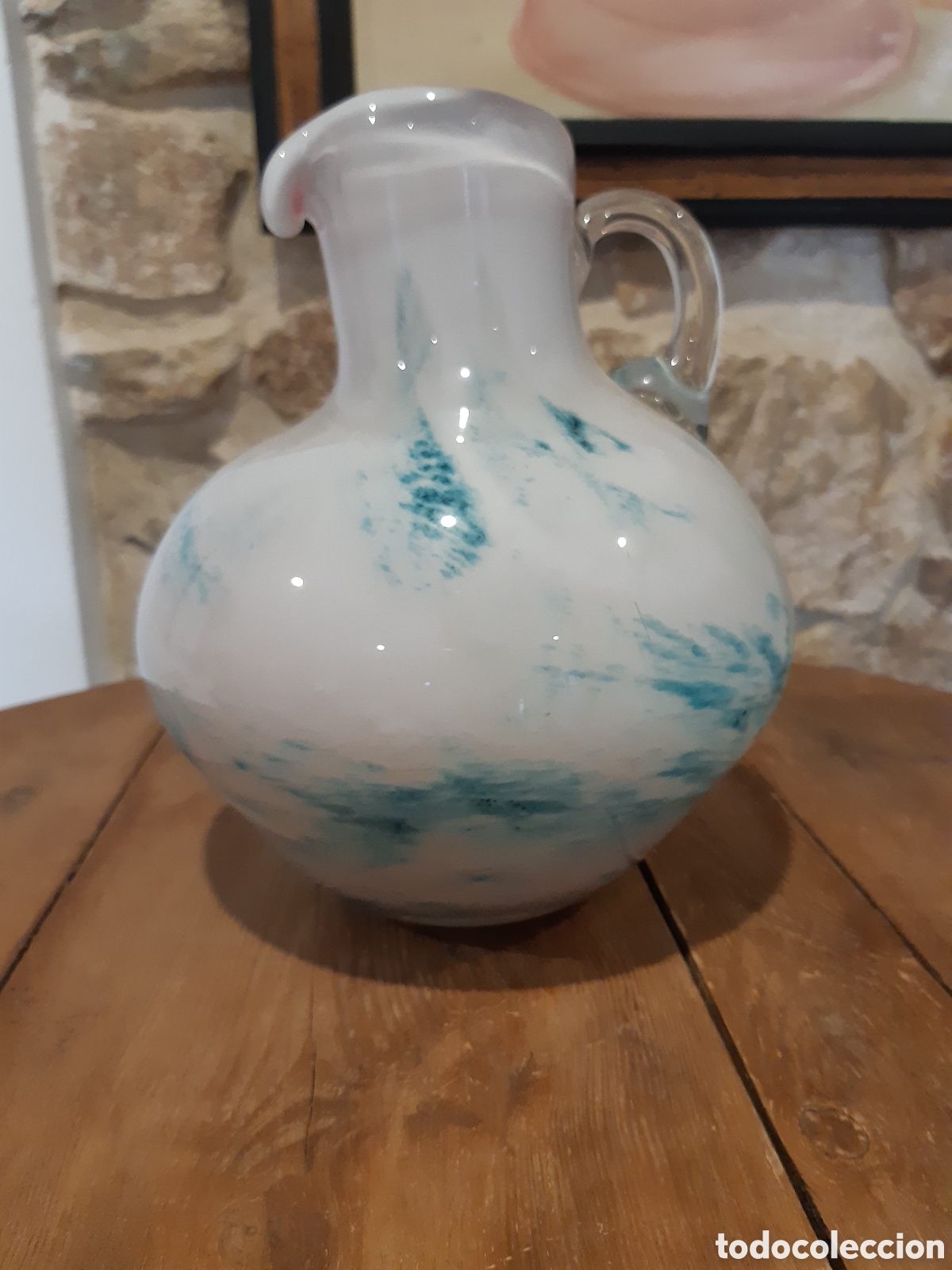 Antig&uuml;edades: JARRON CRISTAL MURANO - Foto 1