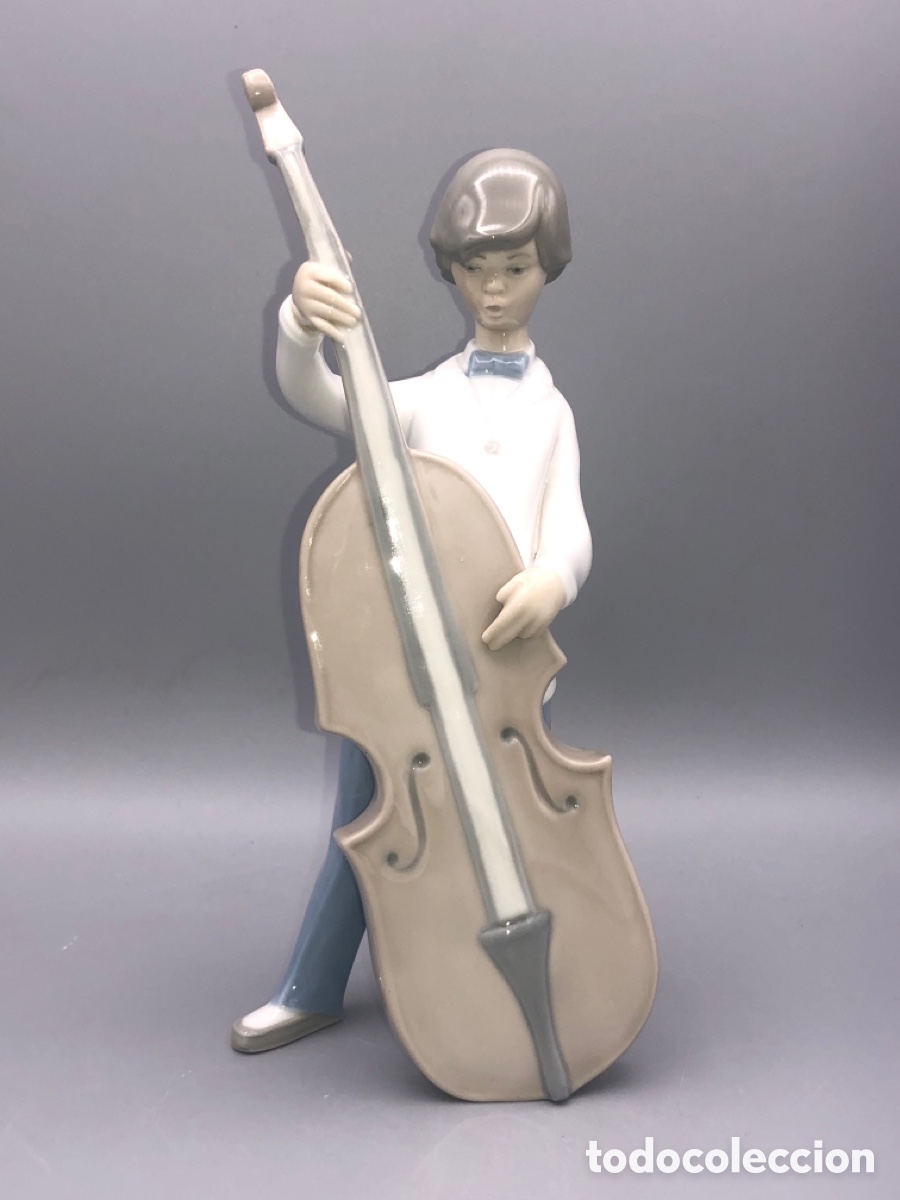 Antig&uuml;edades: REF: 01004615 &ldquo;NI&Ntilde;O CON VIOL&Oacute;N&rdquo; LLADR&Oacute; - Foto 2