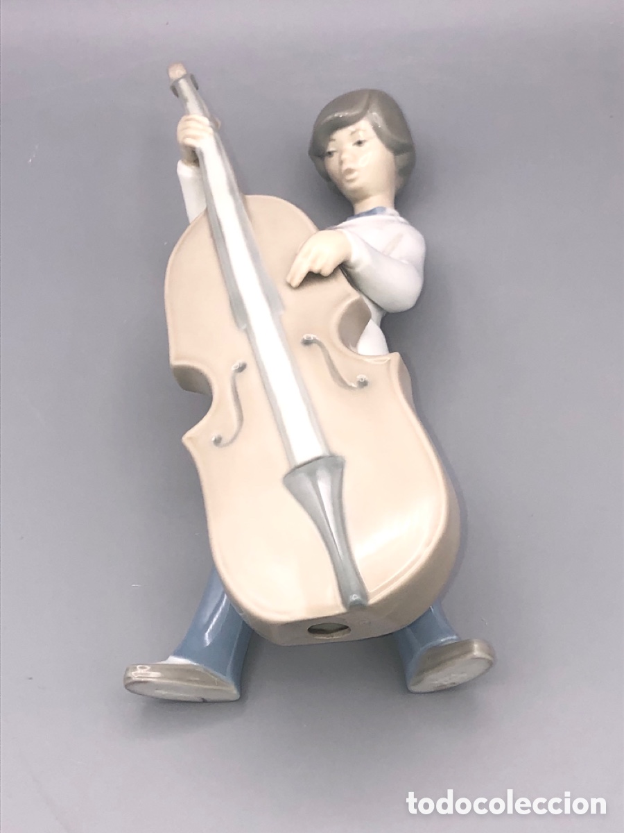 Antig&uuml;edades: REF: 01004615 &ldquo;NI&Ntilde;O CON VIOL&Oacute;N&rdquo; LLADR&Oacute; - Foto 7