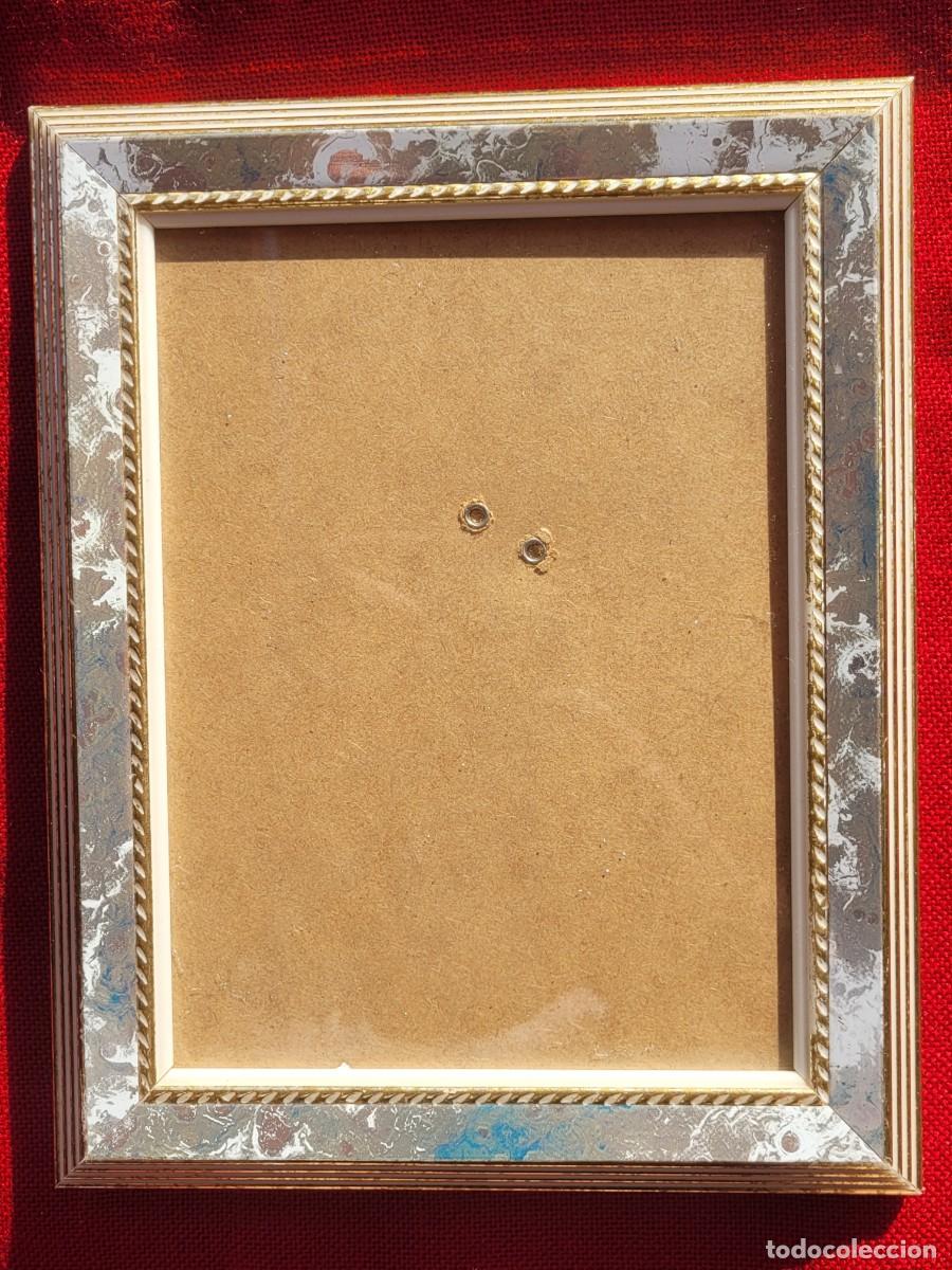Antig&uuml;edades: Marco vintage, madera 25x20cm - Foto 1