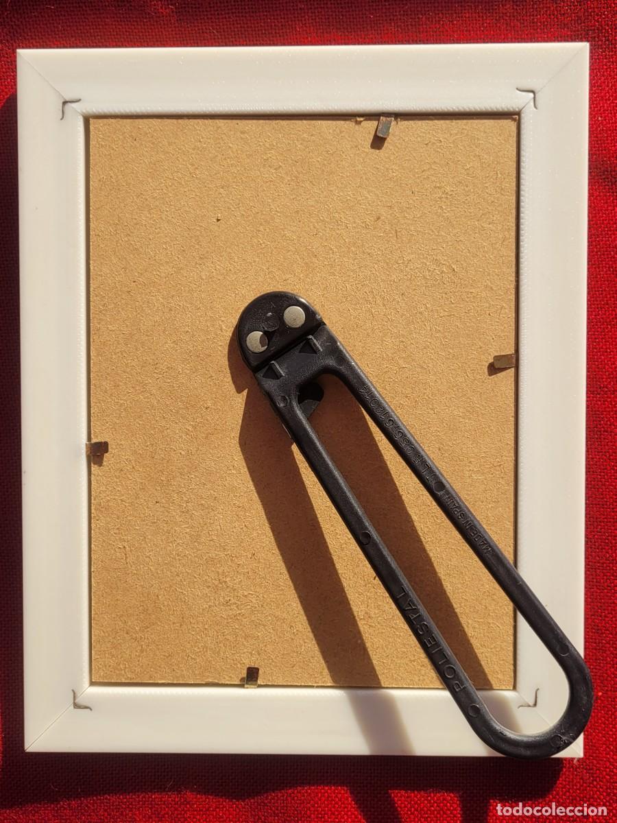 Antig&uuml;edades: Marco vintage, madera 25x20cm - Foto 2