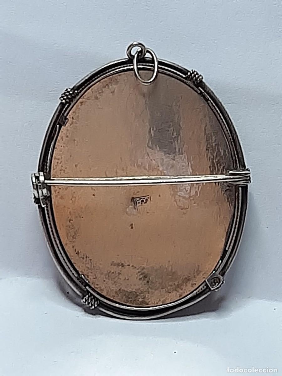 Antig&uuml;edades: Colgante/broche con miniatura - Foto 5