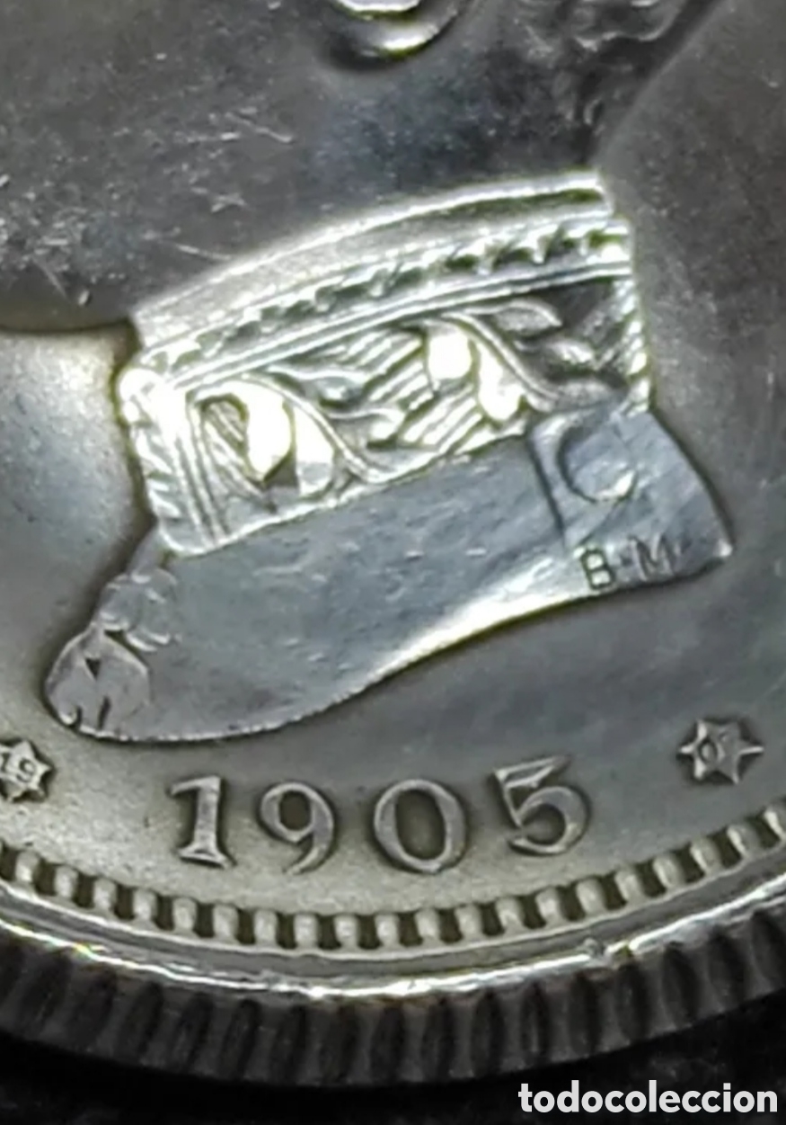 Antig&uuml;edades: CUCHARA PLATA MONEDAS ALFONSO XIII - Foto 6