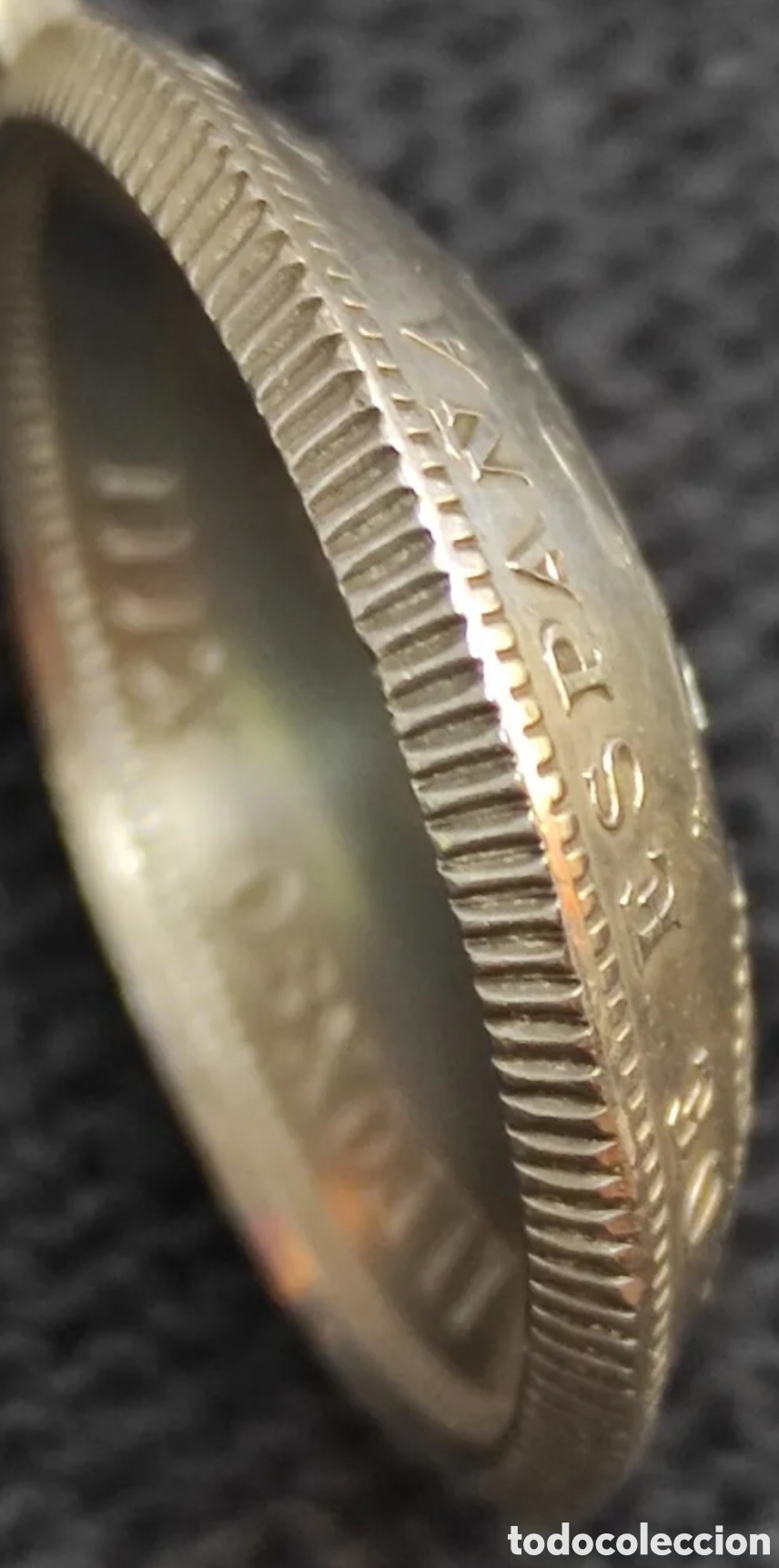 Antig&uuml;edades: CUCHARA PLATA MONEDAS ALFONSO XIII - Foto 11