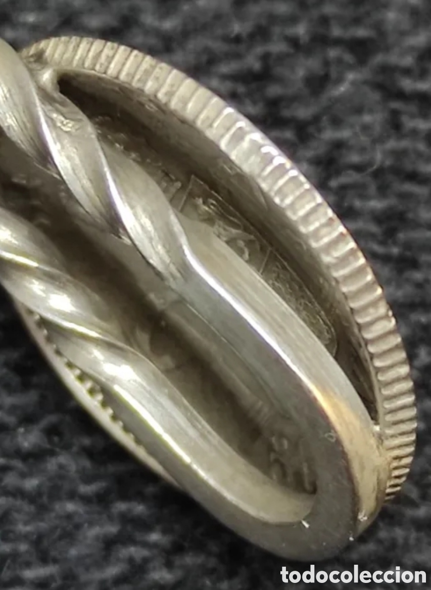 Antig&uuml;edades: CUCHARA PLATA MONEDAS ALFONSO XIII - Foto 13