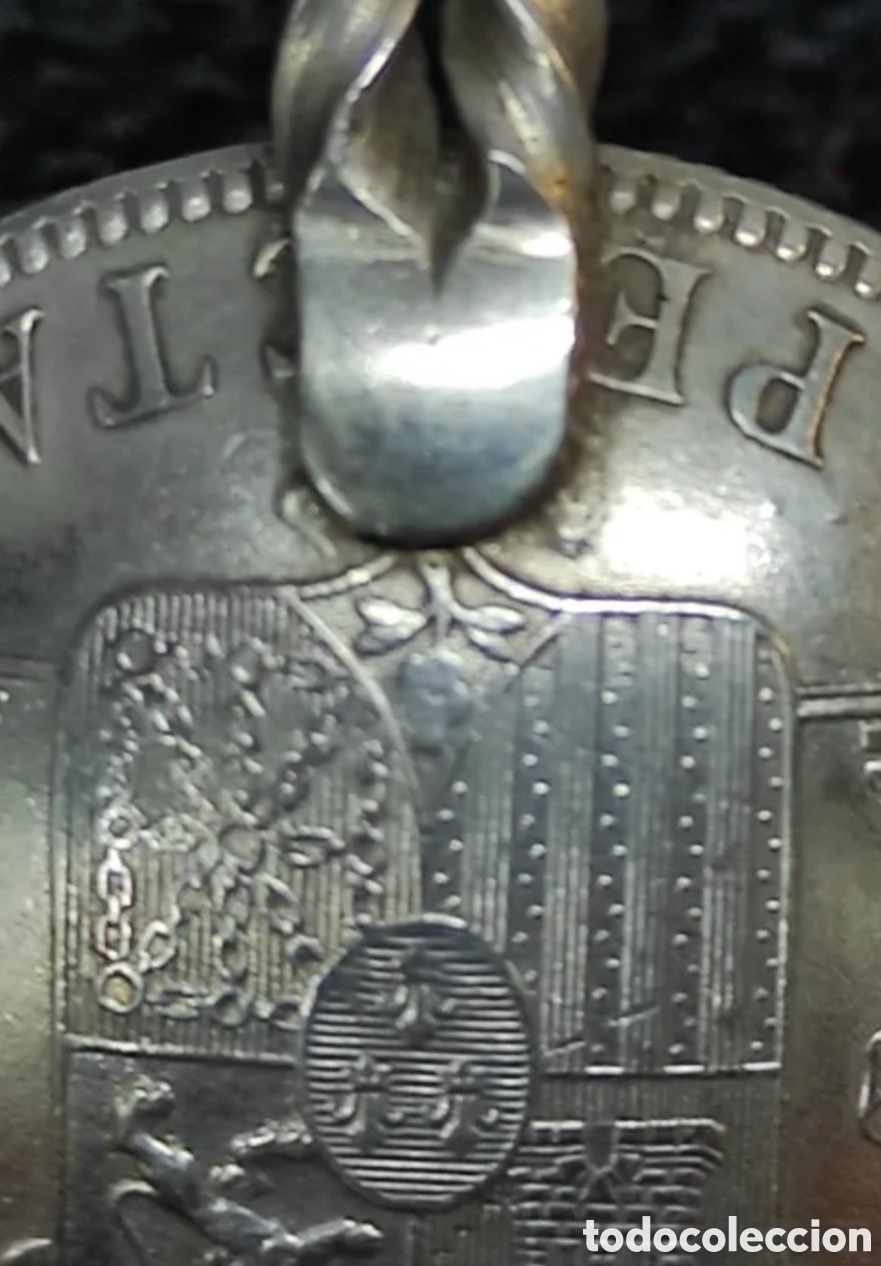 Antig&uuml;edades: CUCHARA PLATA MONEDAS ALFONSO XIII - Foto 15