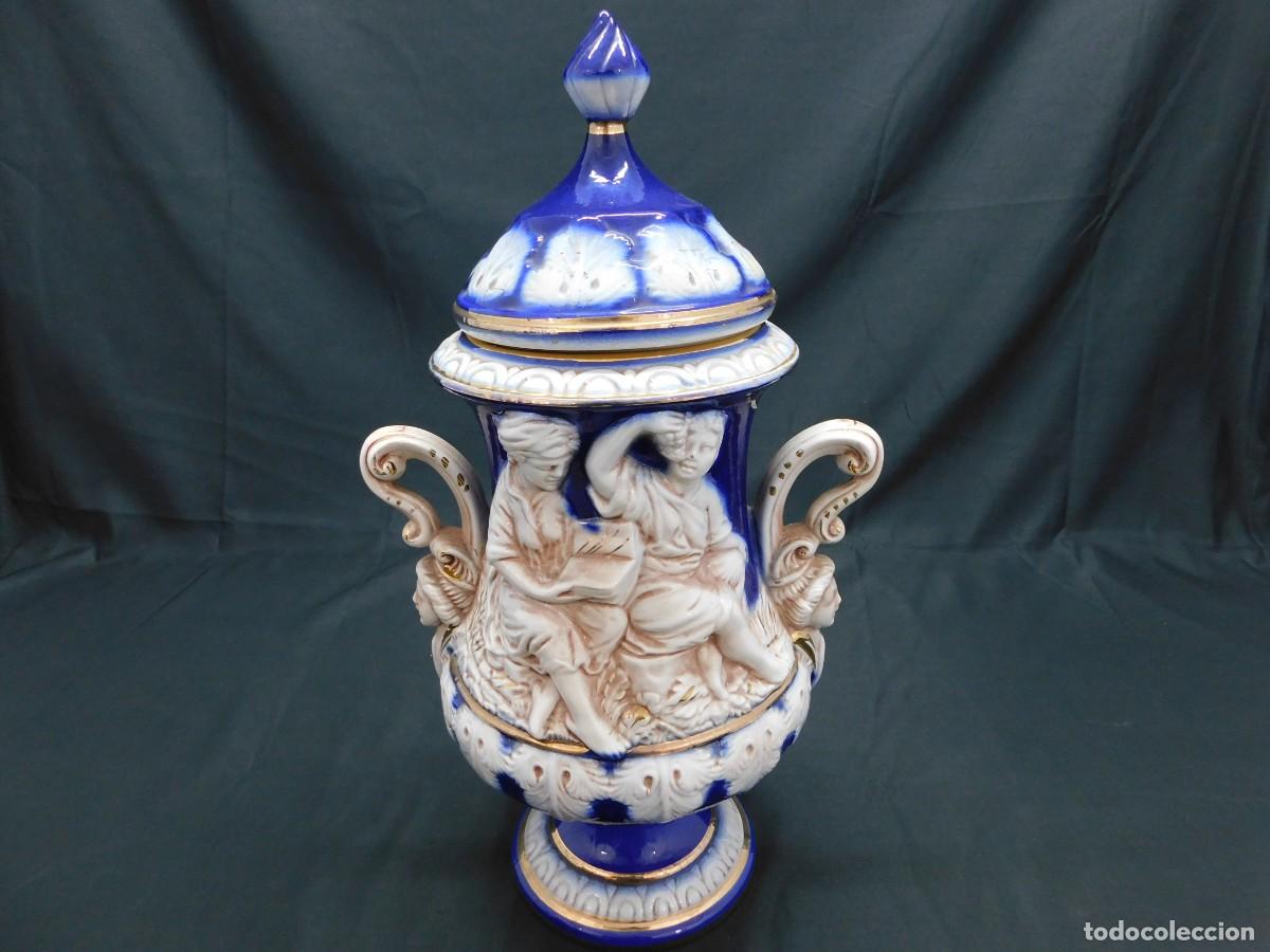 Antig&uuml;edades: Jarron Porcelana - Foto 2