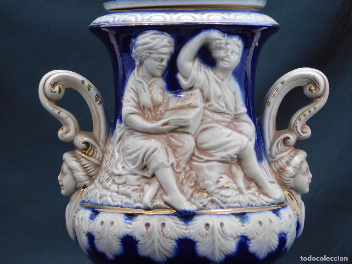 Antig&uuml;edades: Jarron Porcelana - Foto 3