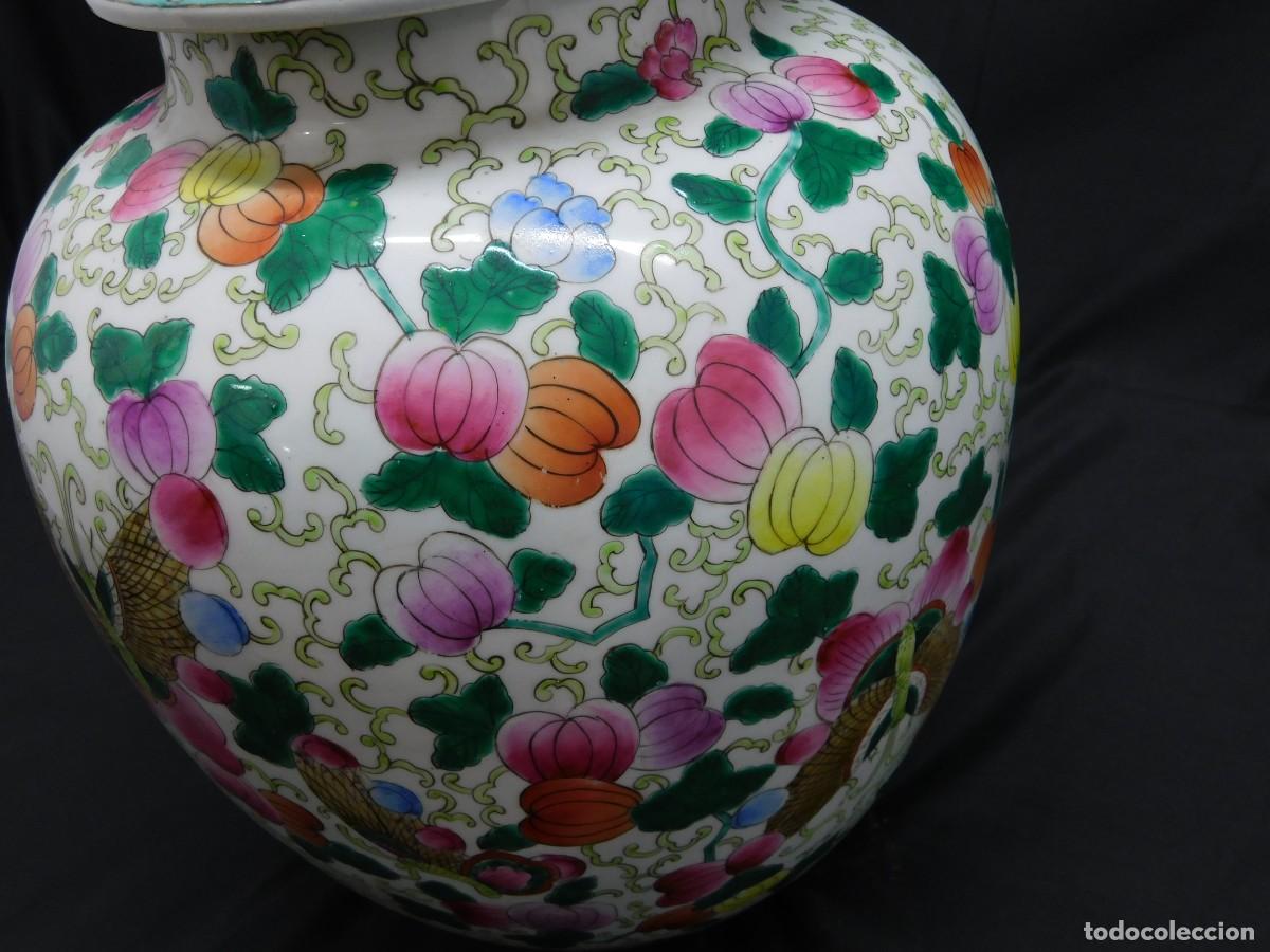 Antig&uuml;edades: Jarron Porcelana Chino - Foto 4