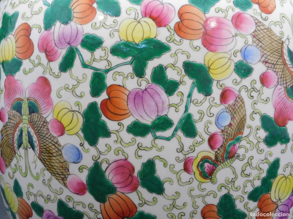 Antig&uuml;edades: Jarron Porcelana Chino - Foto 5
