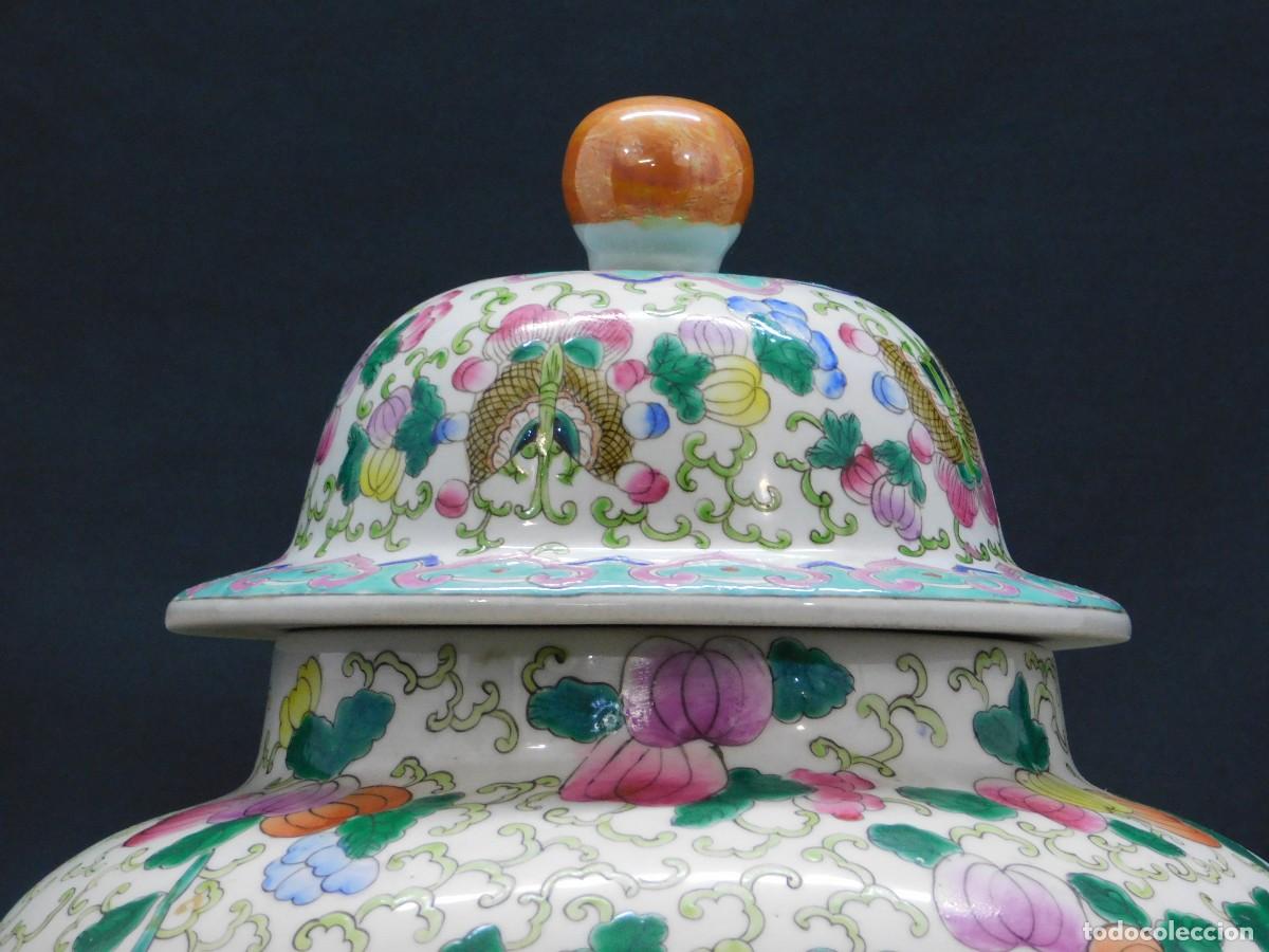 Antig&uuml;edades: Jarron Porcelana Chino - Foto 7