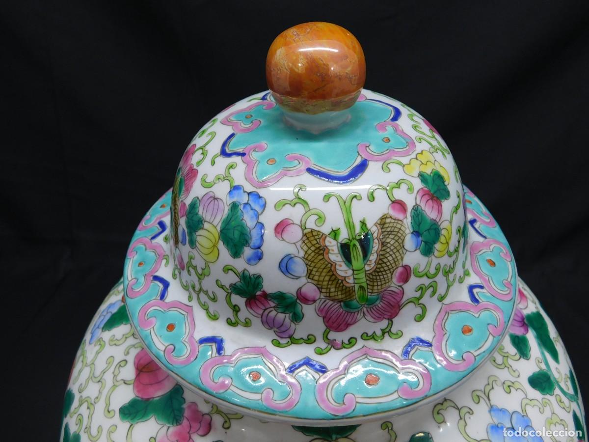 Antig&uuml;edades: Jarron Porcelana Chino - Foto 8