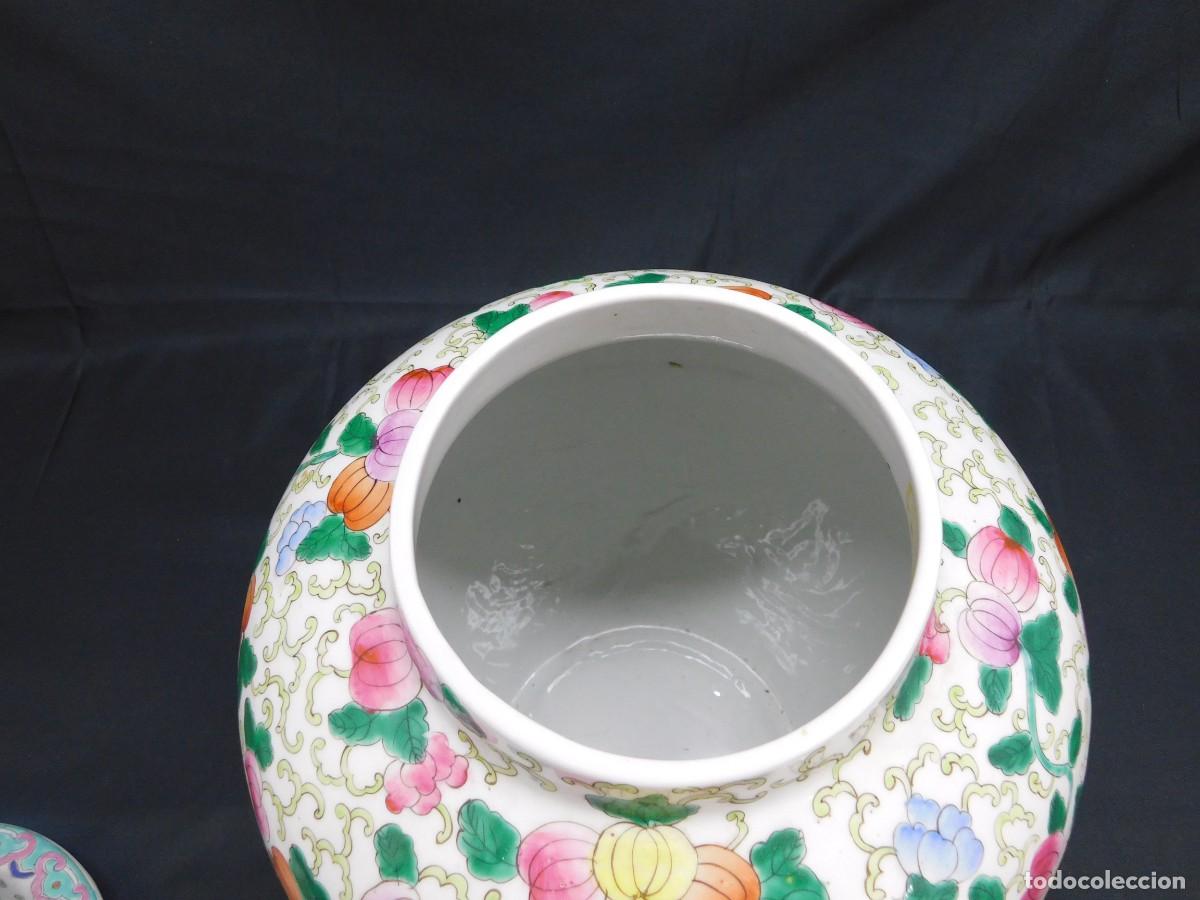 Antig&uuml;edades: Jarron Porcelana Chino - Foto 10