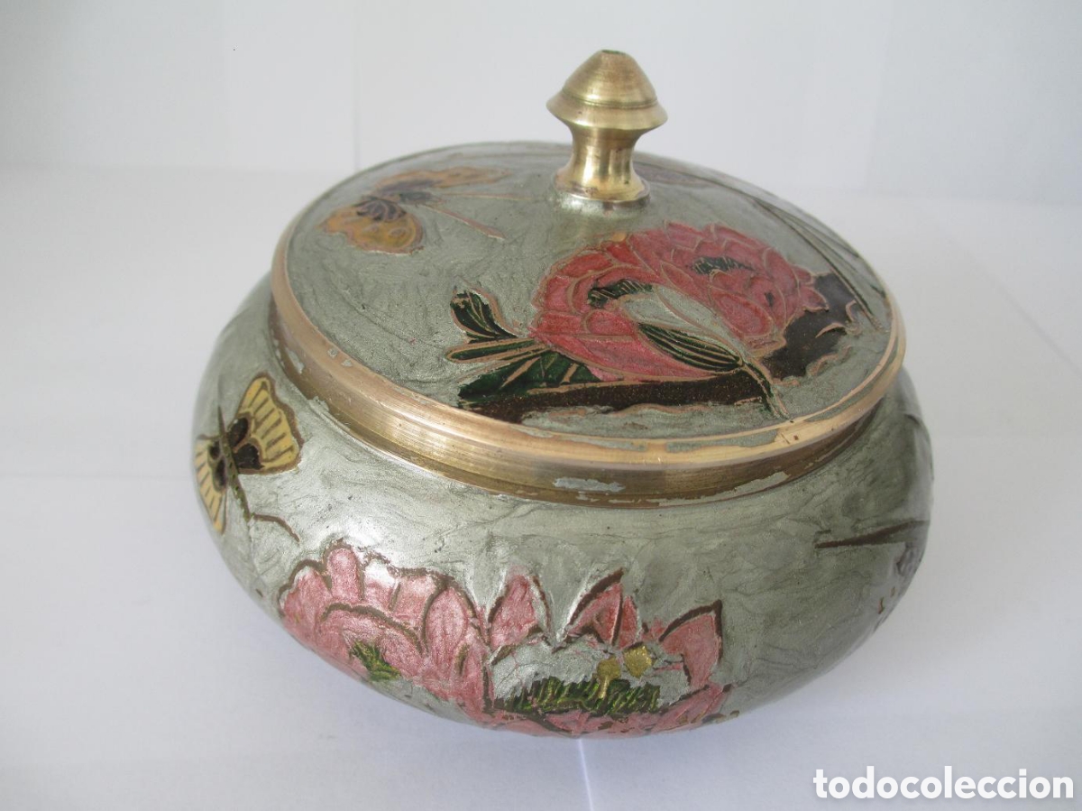 Antig&uuml;edades: Joyero de bronce - Foto 1