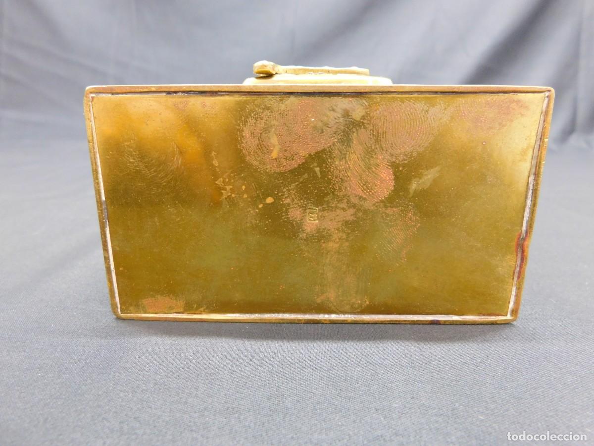 Antig&uuml;edades: Antigua Caja de Bronce - Foto 9