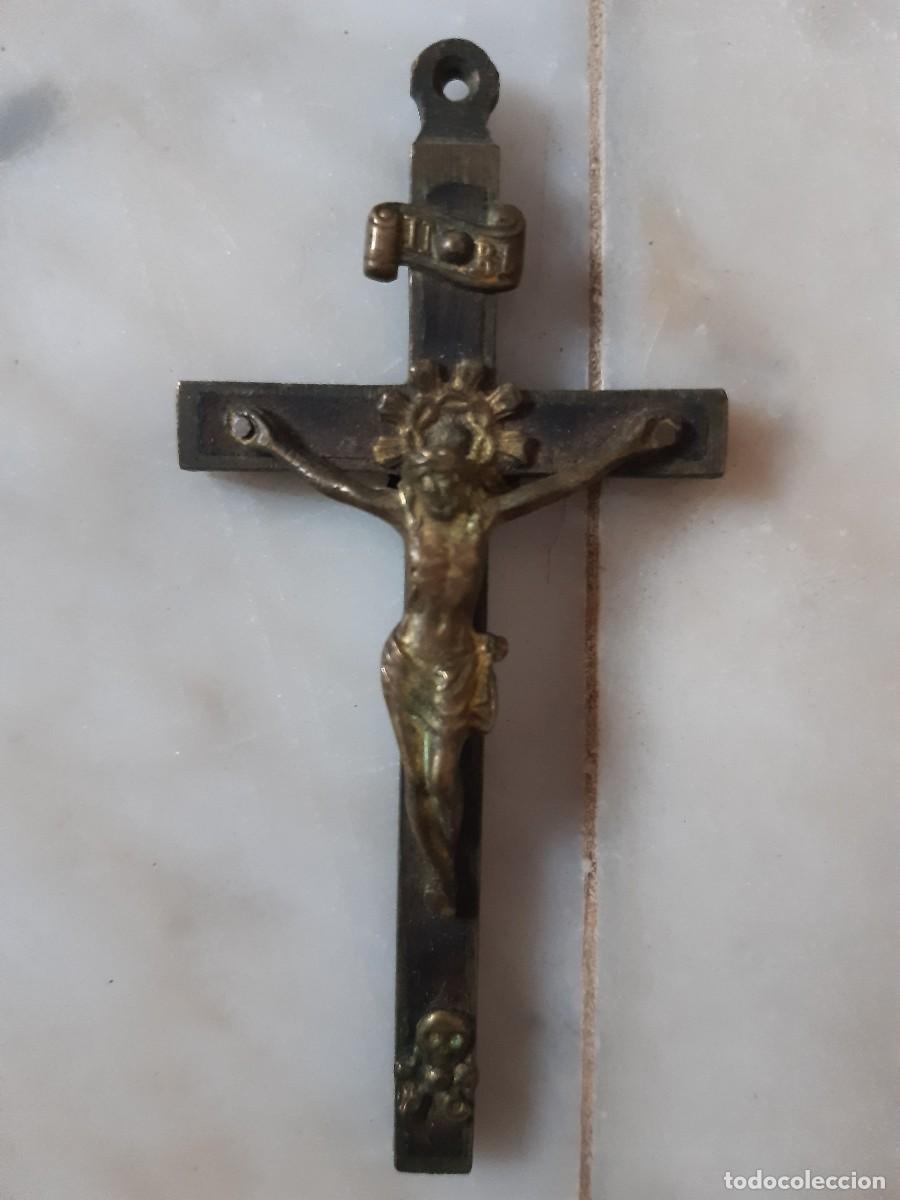 Antig&uuml;edades: OR82. Cruz bronce - Foto 1