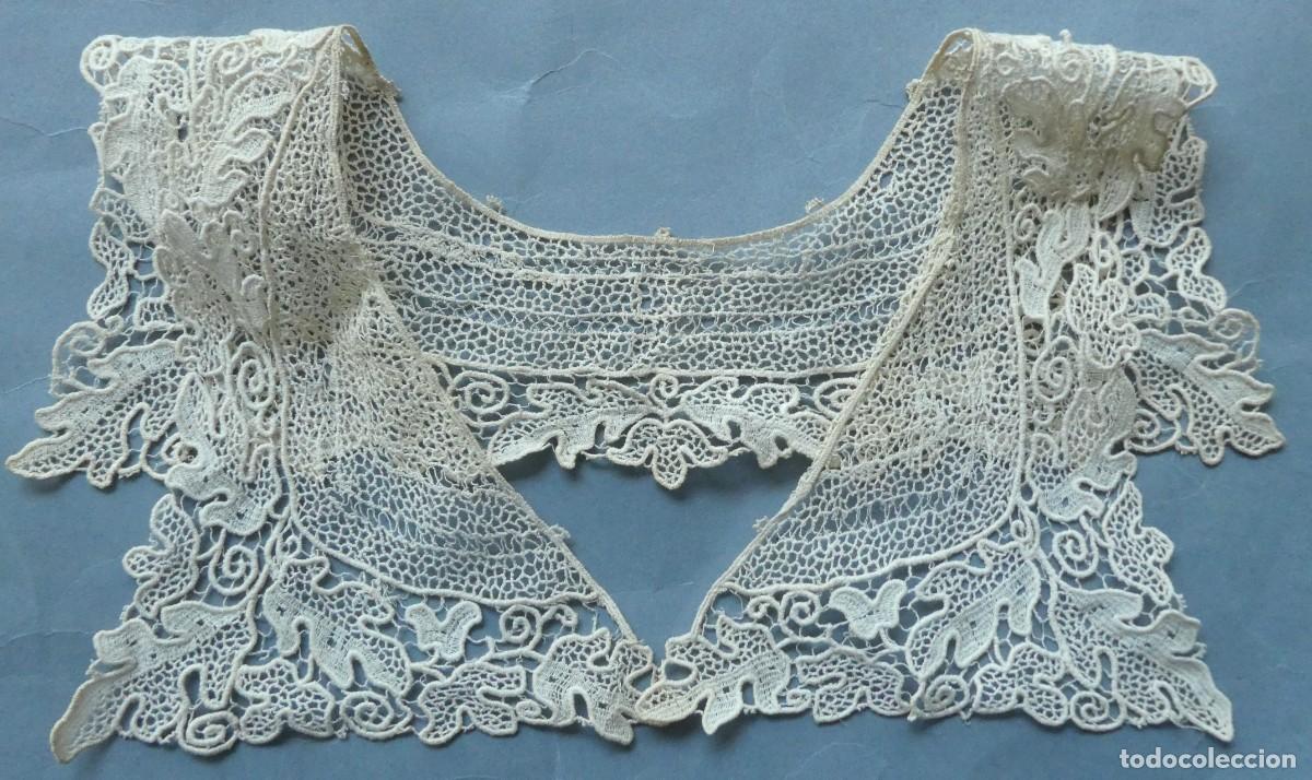Antig&uuml;edades: ANTIGUO CUELLO DE ENCAJE PPIO.S.XX - Foto 1