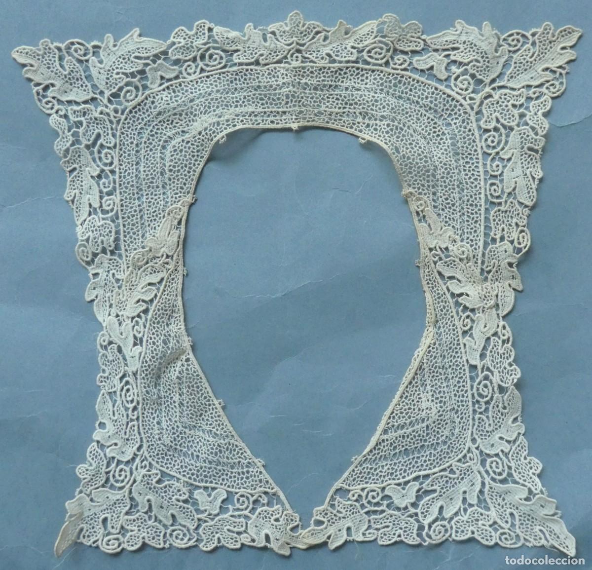 Antig&uuml;edades: ANTIGUO CUELLO DE ENCAJE PPIO.S.XX - Foto 2