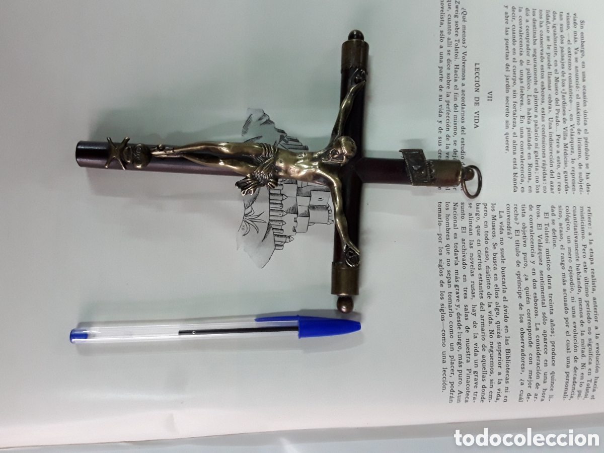 Antig&uuml;edades: Cristo de bronce - Foto 9