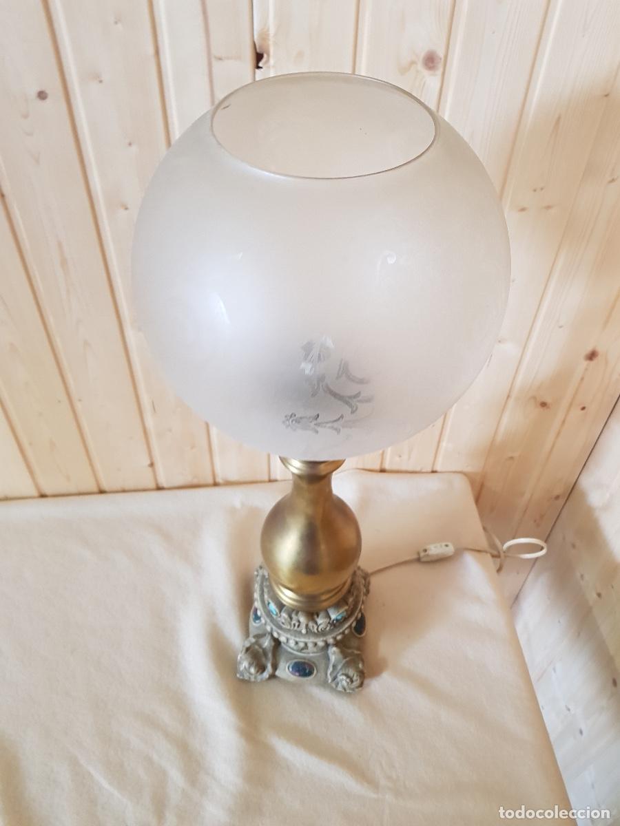 Antig&uuml;edades: LAMPARA TIPO QUINQUE - Foto 4