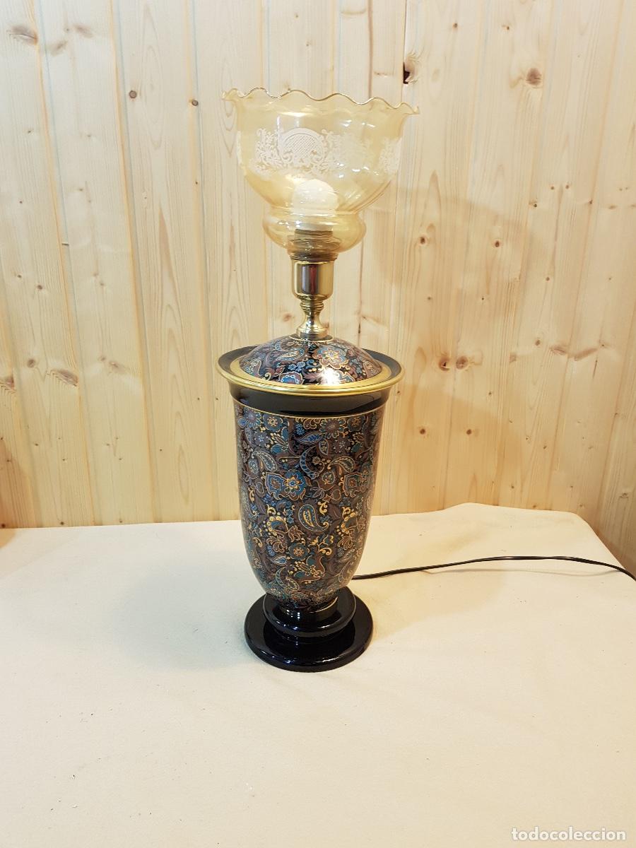 Antig&uuml;edades: LAMPARA DE PORCELANA - Foto 1