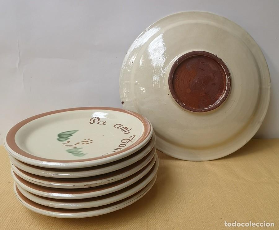 Antig&uuml;edades: Juego de Platos Catalanes - Foto 6