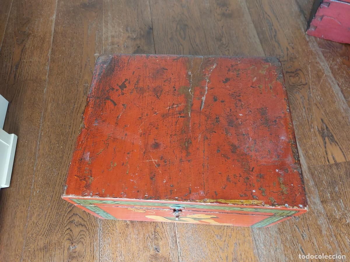 Antig&uuml;edades: CAJA GRANDE, POLICROMADA CHINA - Foto 3