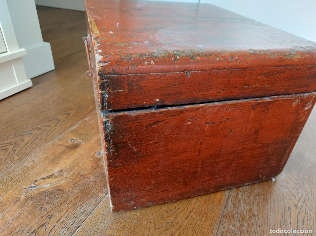 Antig&uuml;edades: CAJA GRANDE, POLICROMADA CHINA - Foto 4