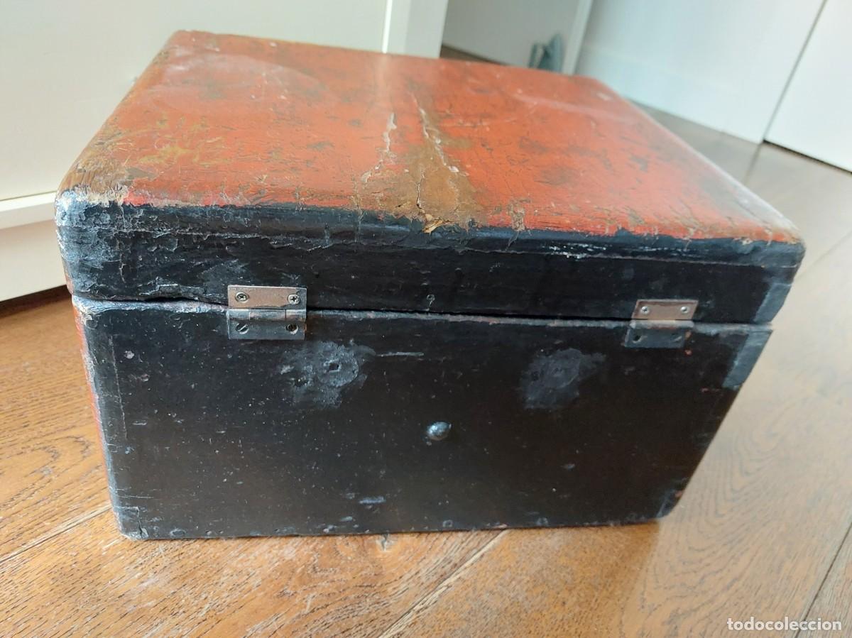 Antig&uuml;edades: CAJA GRANDE, POLICROMADA CHINA - Foto 5