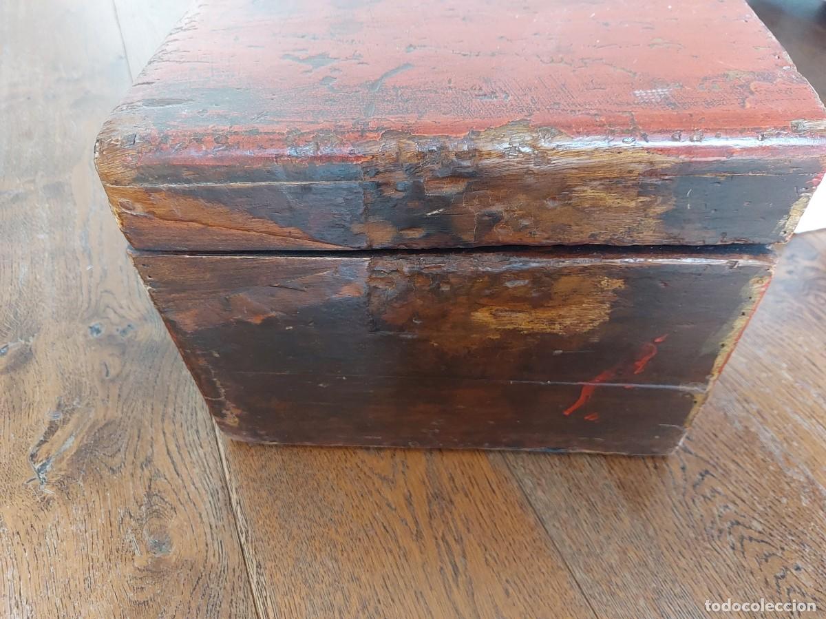 Antig&uuml;edades: CAJA GRANDE, POLICROMADA CHINA - Foto 6