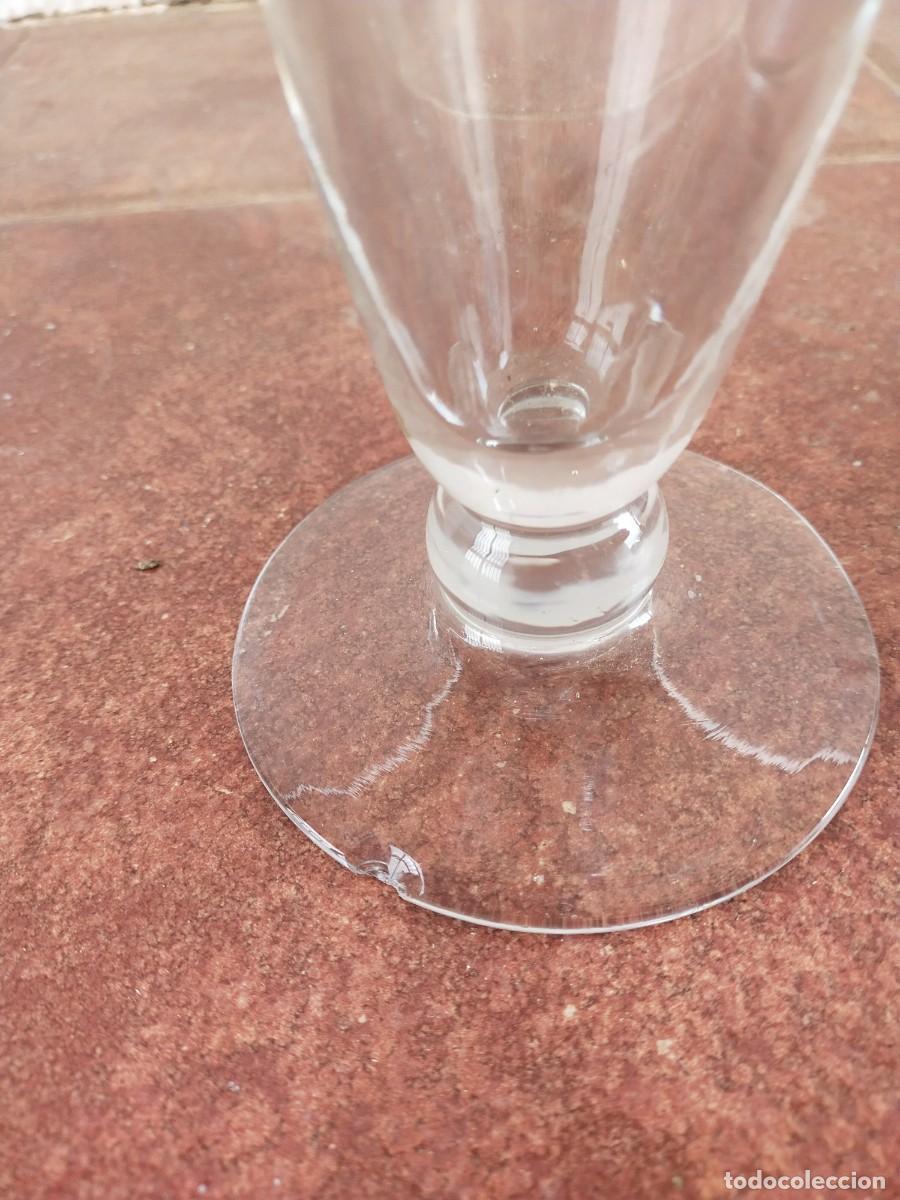 Antig&uuml;edades: Jarr&oacute;n copa cristal tallado - Foto 2
