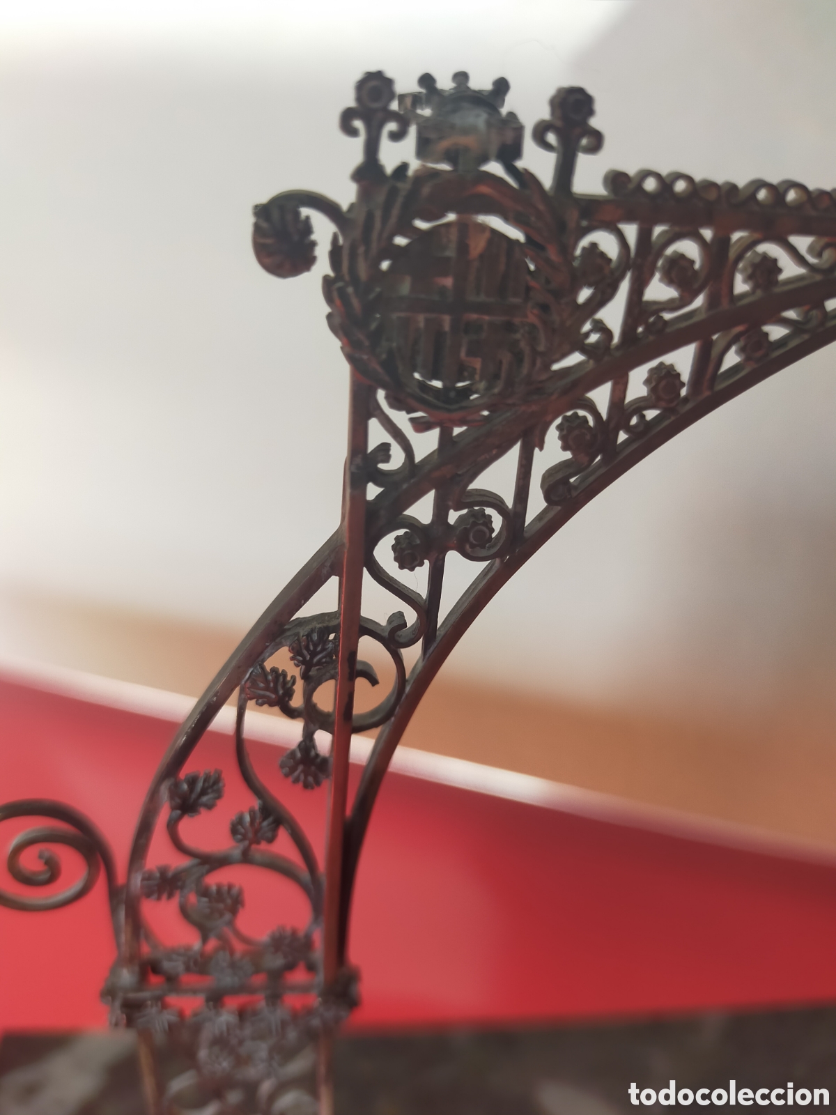 Antig&uuml;edades: Farola de Gaud&iacute; plata - Foto 3