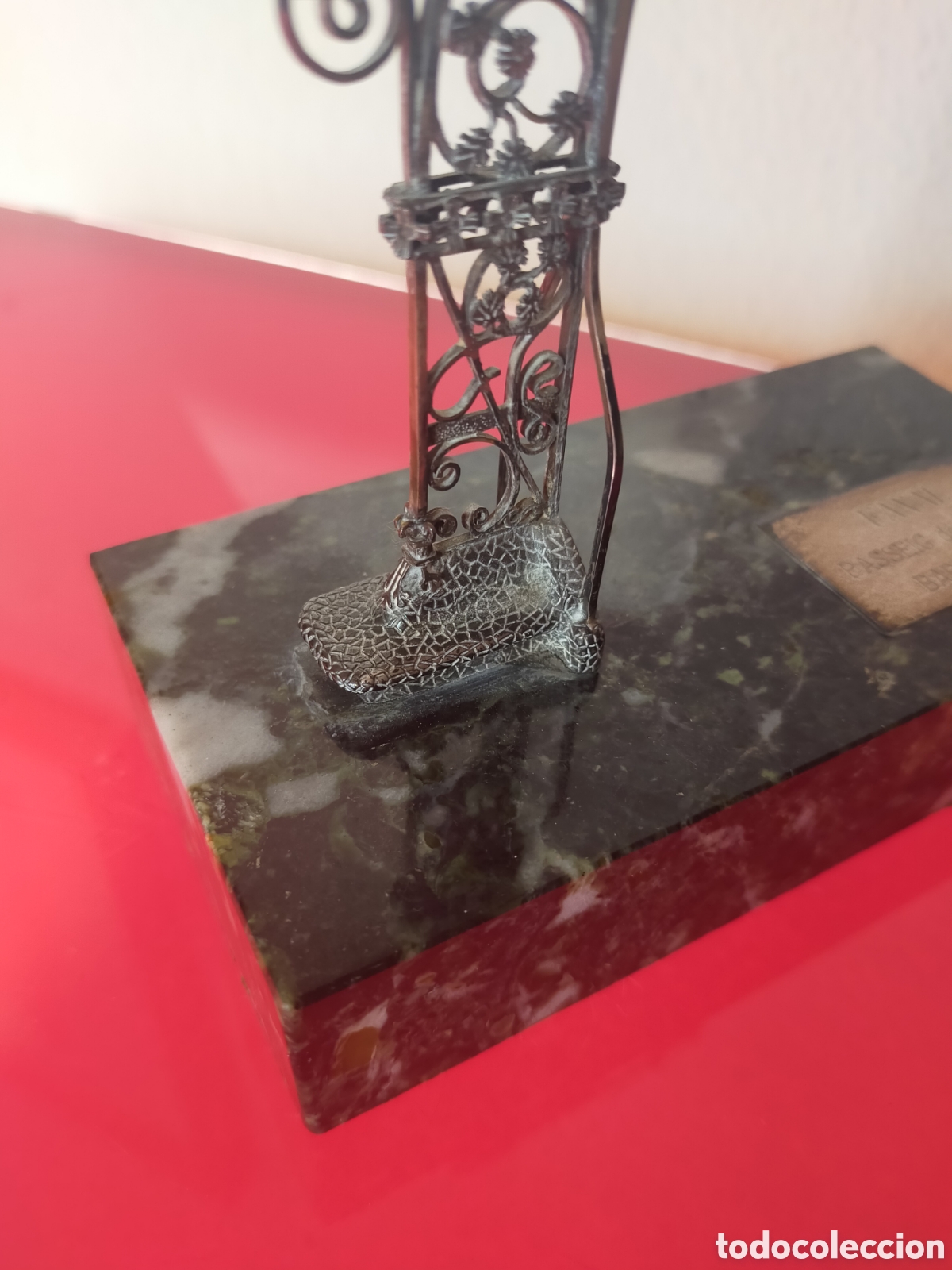 Antig&uuml;edades: Farola de Gaud&iacute; plata - Foto 5