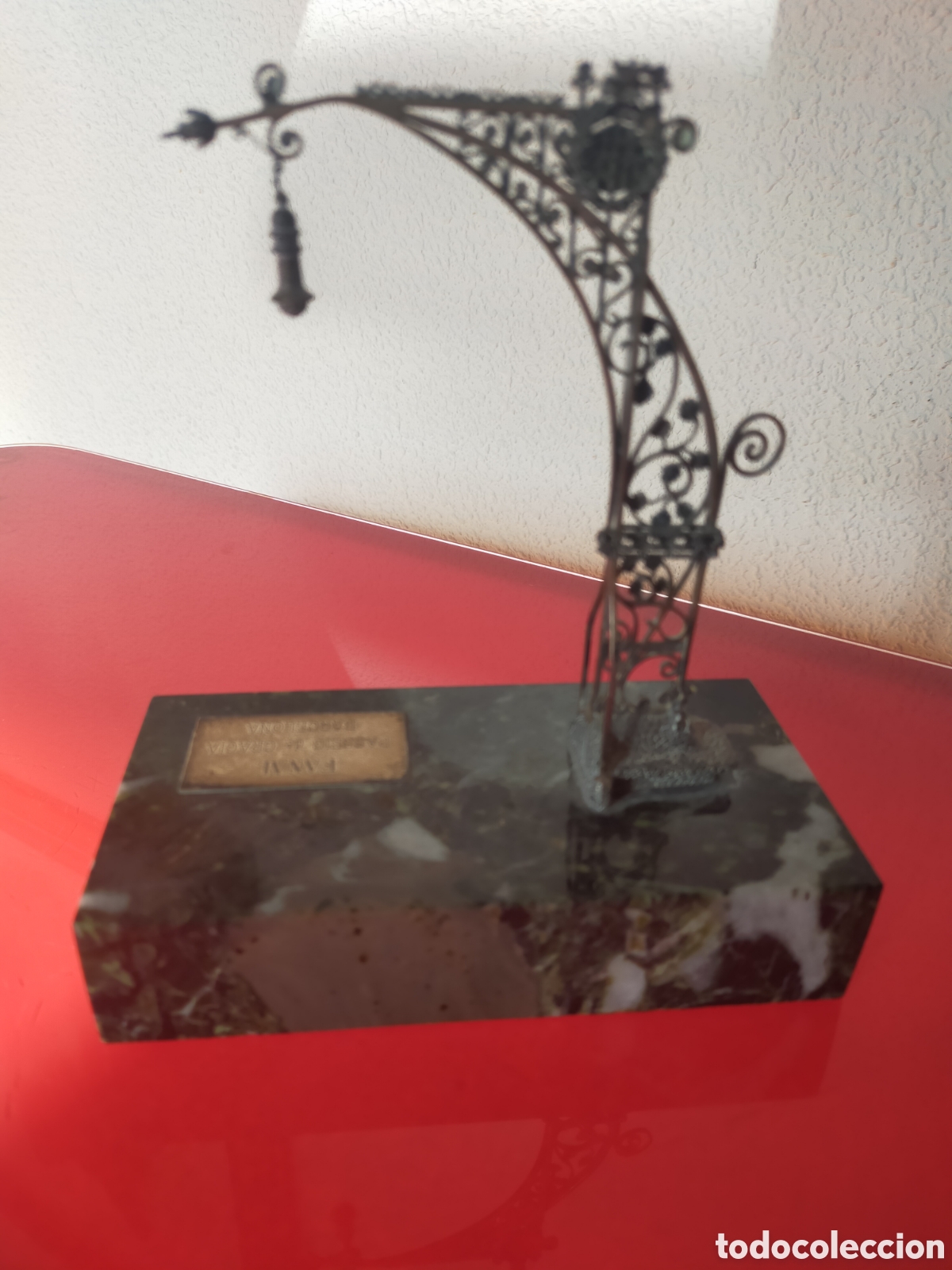 Antig&uuml;edades: Farola de Gaud&iacute; plata - Foto 8