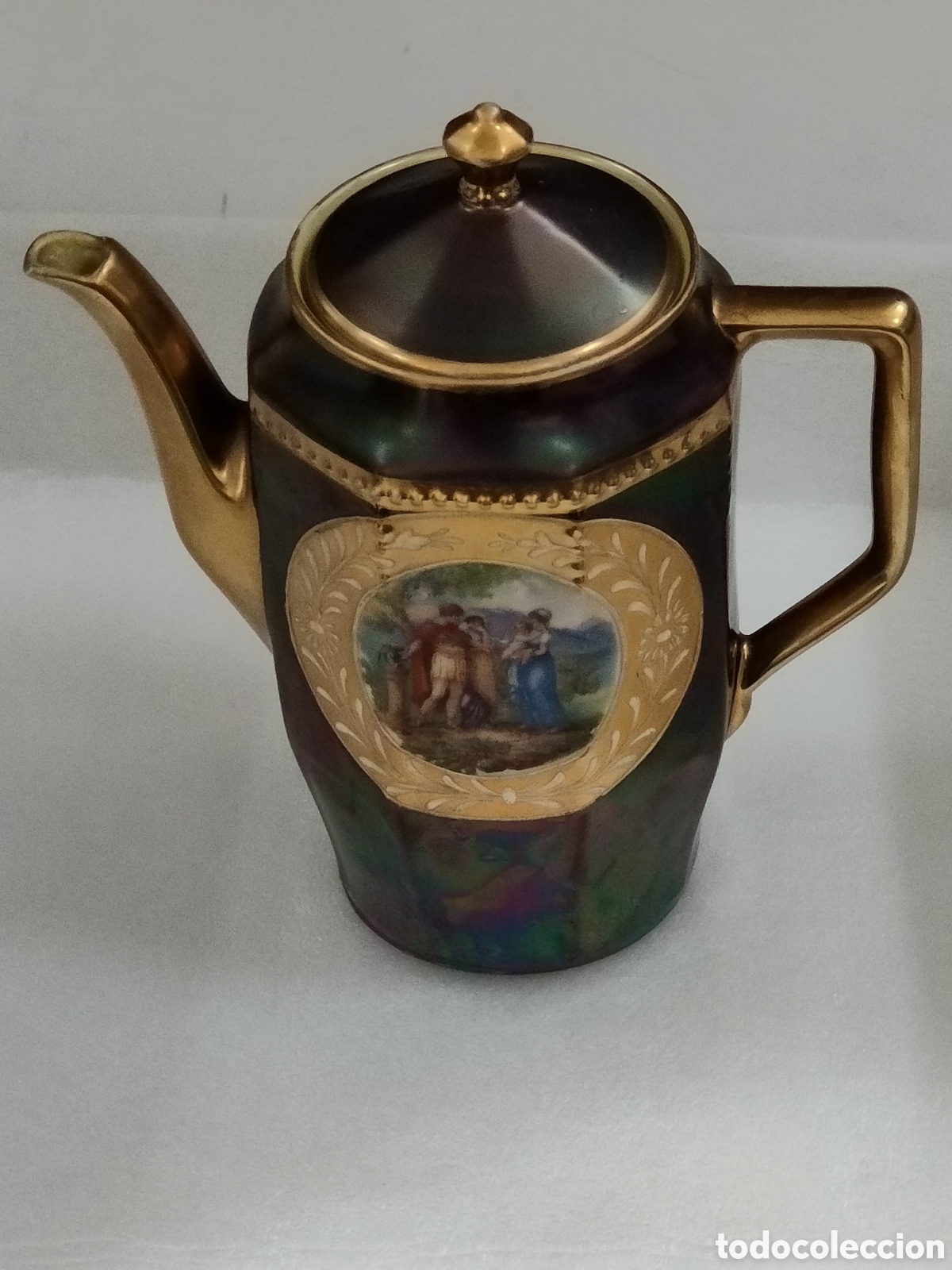 Antig&uuml;edades: ANTIGUO JUEGO DE CAF&Eacute; - Foto 2