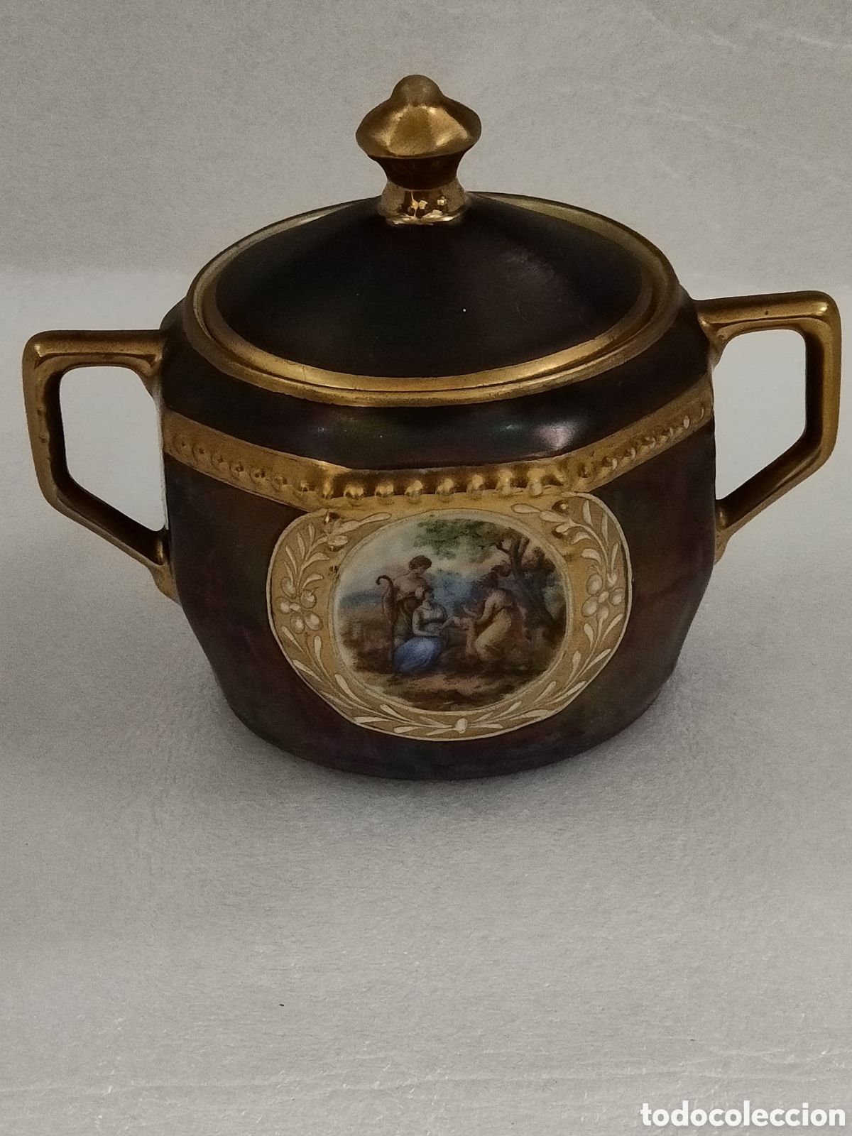 Antig&uuml;edades: ANTIGUO JUEGO DE CAF&Eacute; - Foto 3