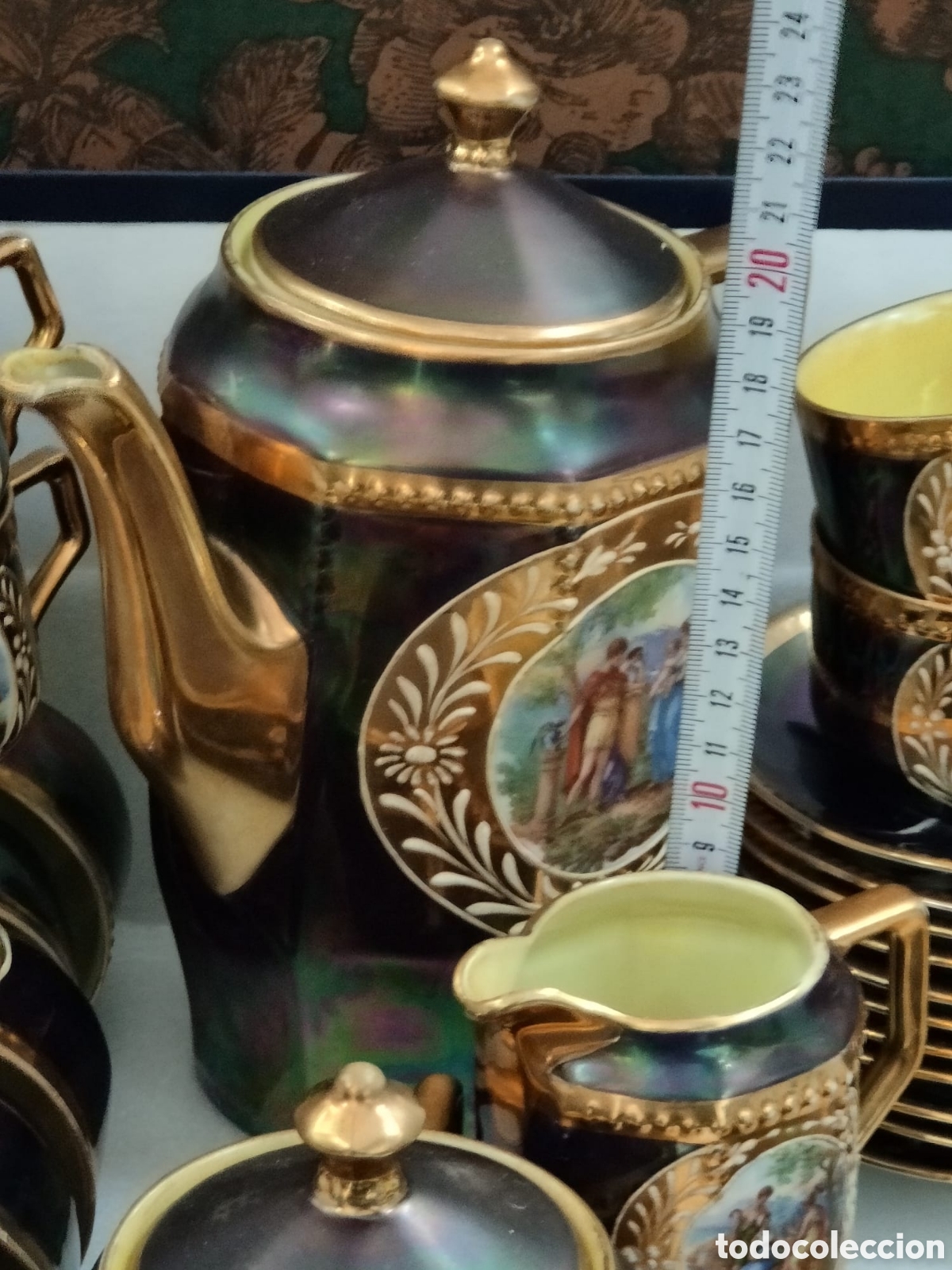 Antig&uuml;edades: ANTIGUO JUEGO DE CAF&Eacute; - Foto 13
