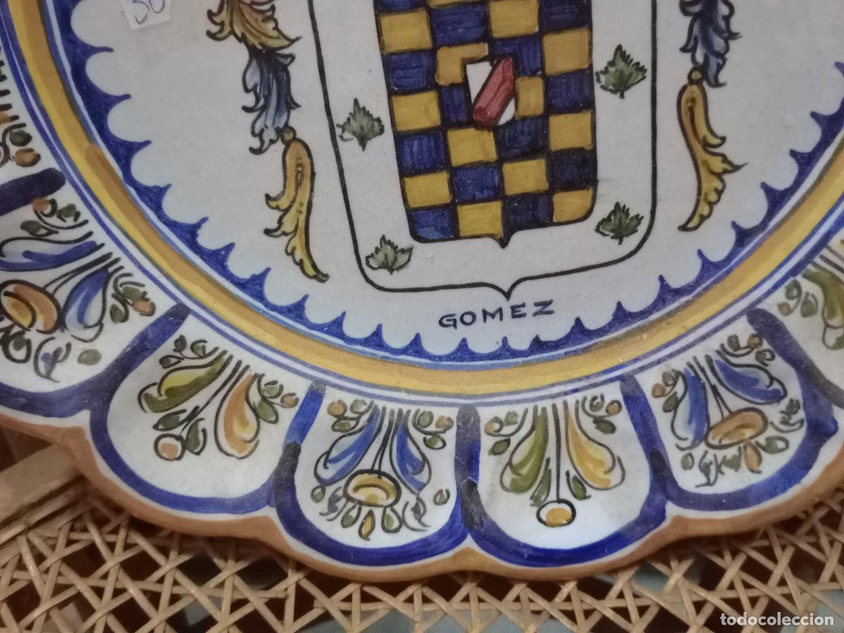 Antig&uuml;edades: plato de talavera - Foto 4
