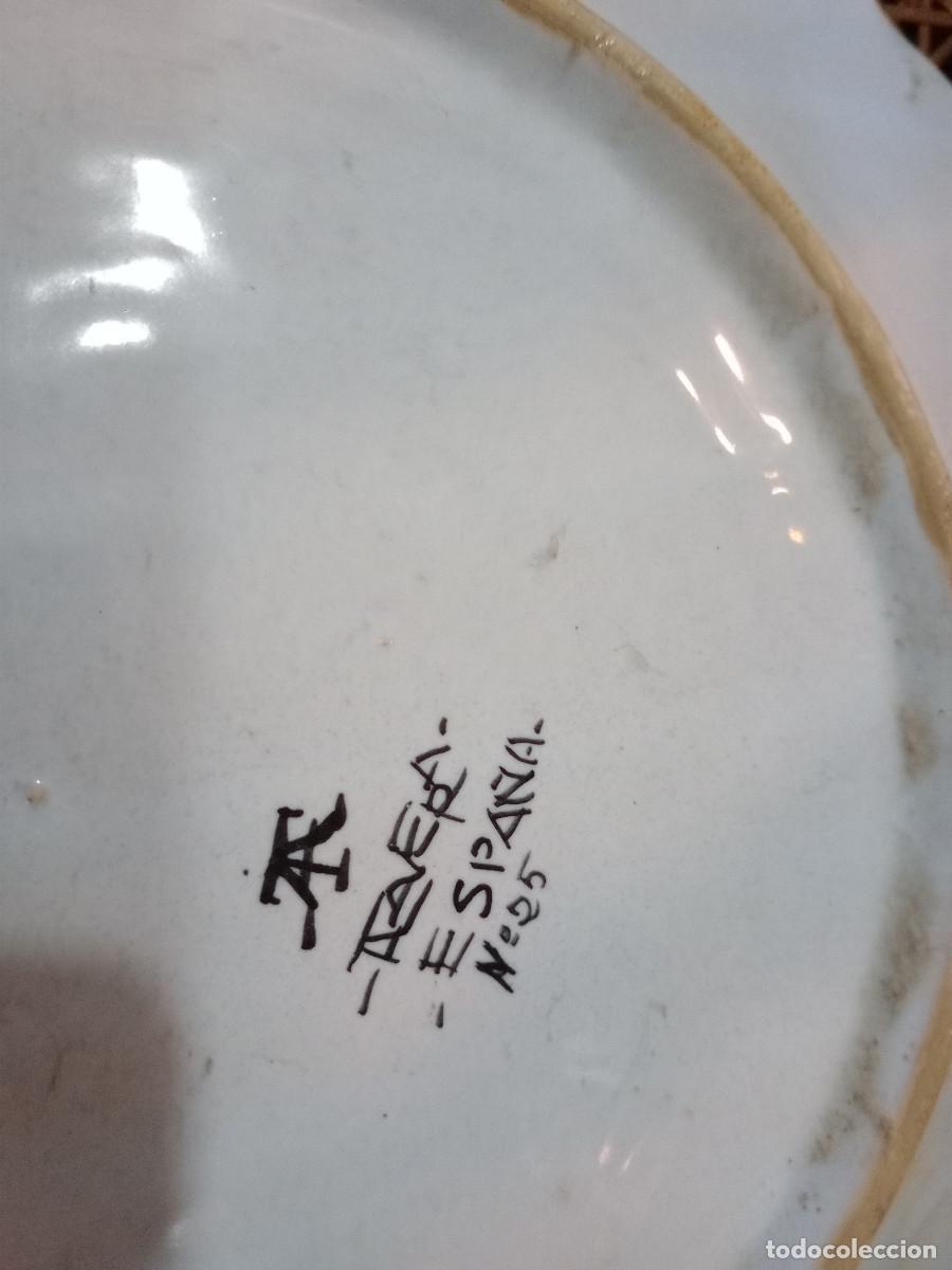 Antig&uuml;edades: plato de talavera - Foto 5