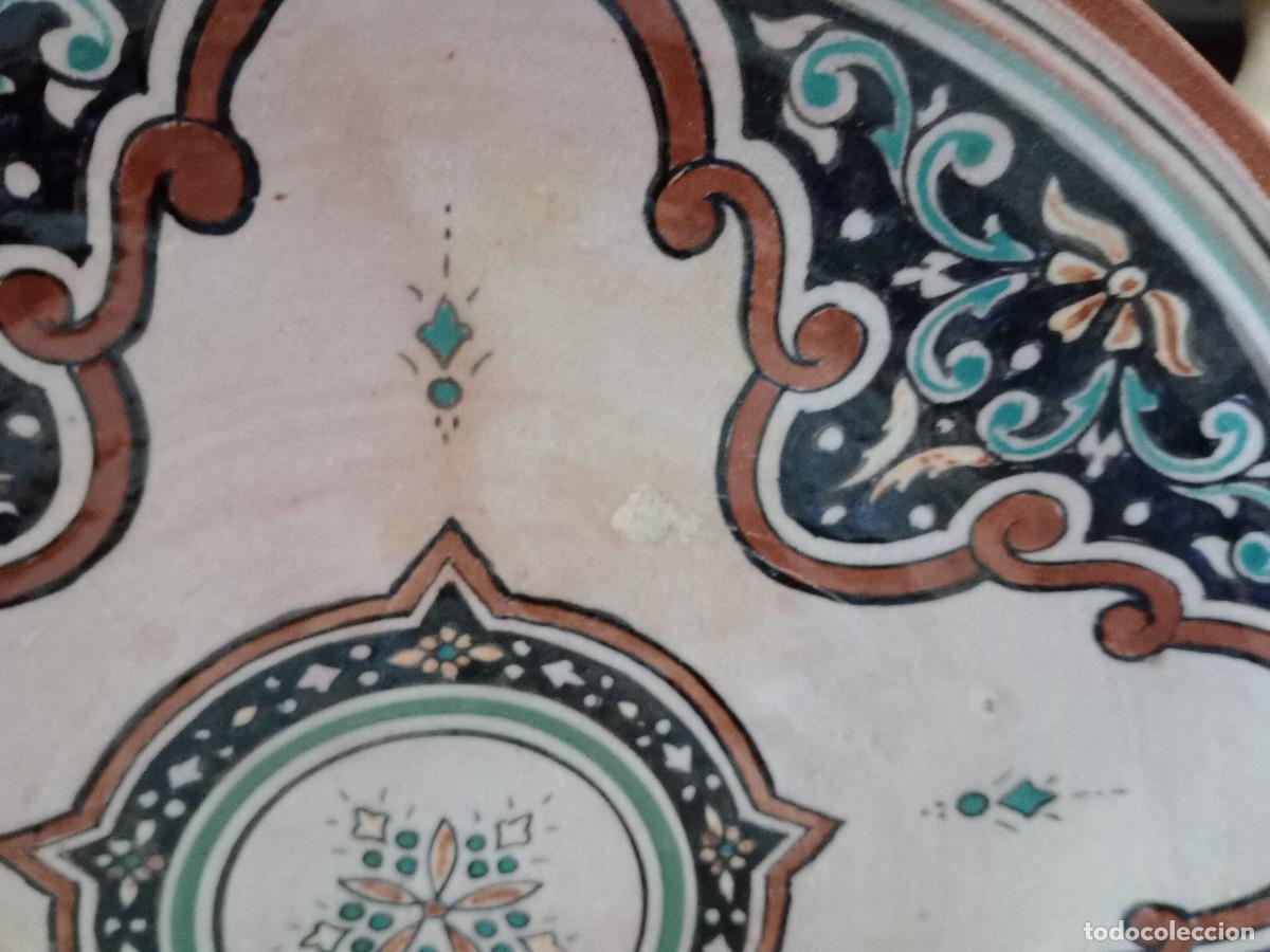 Antig&uuml;edades: plato de ceramica - Foto 4