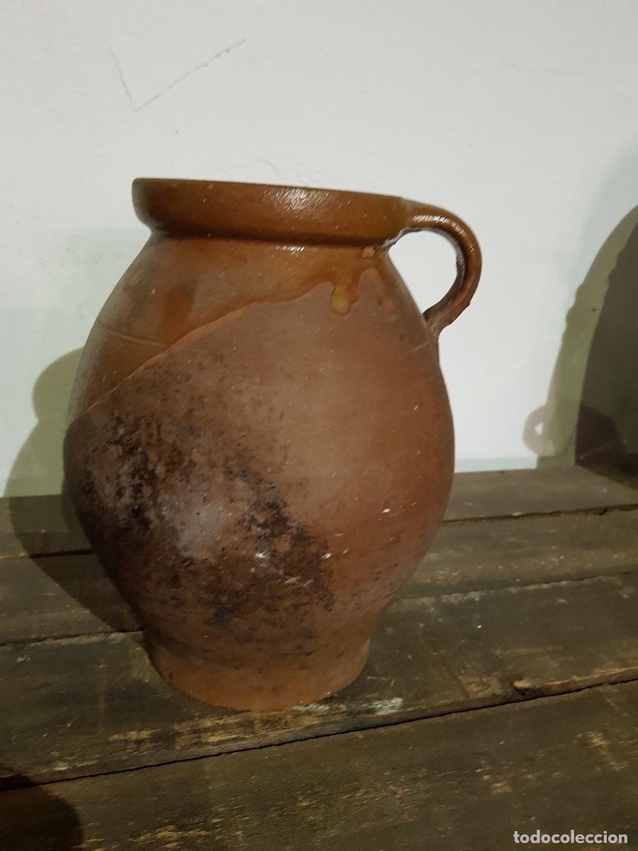 Antig&uuml;edades: JARRON PUCHERO BARRO - Foto 1