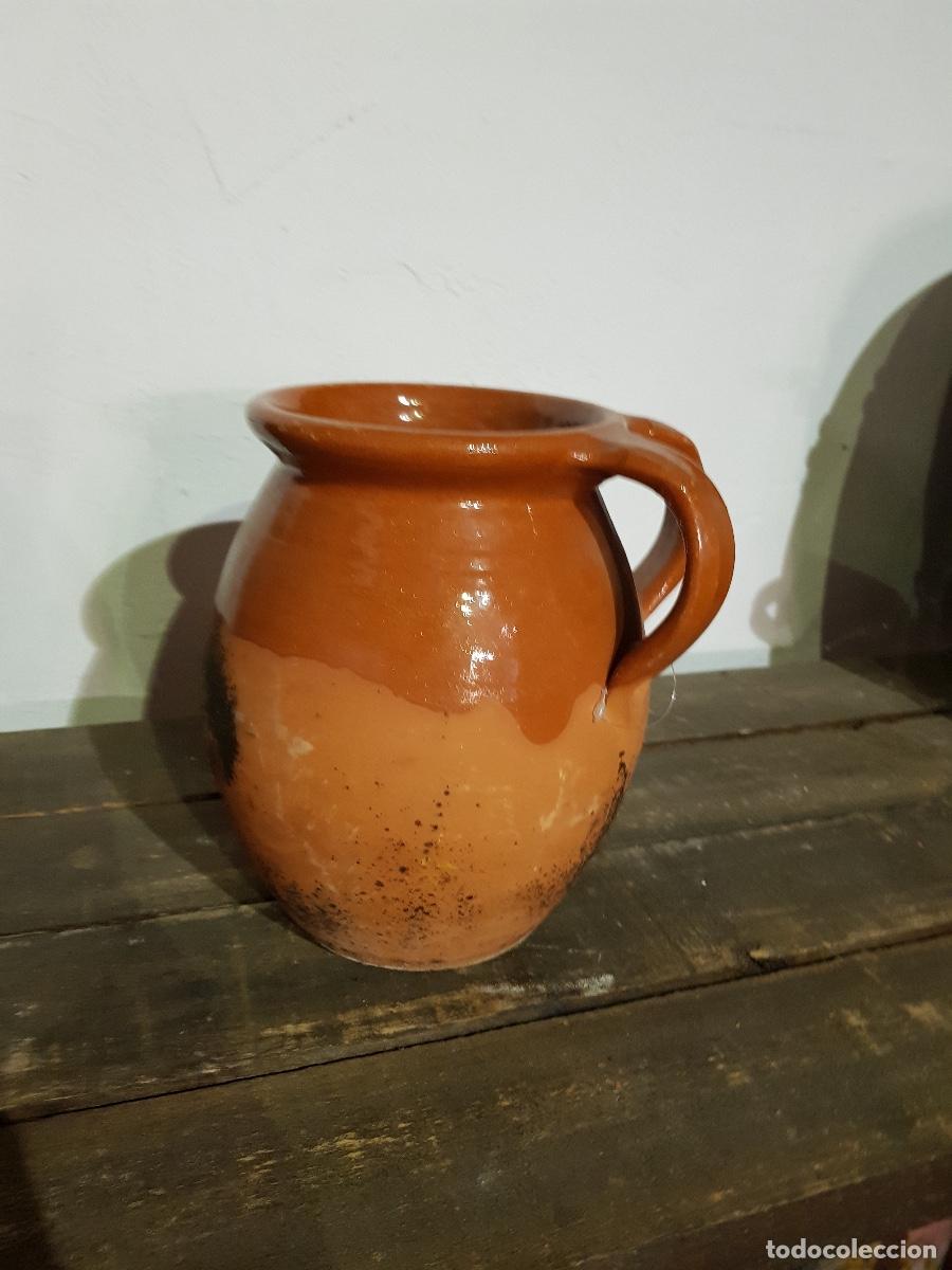 Antig&uuml;edades: PUCHERO BARRO ESMALTADO - Foto 1