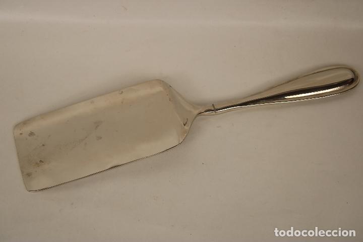 Antig&uuml;edades: pala de servir plateada - Foto 2
